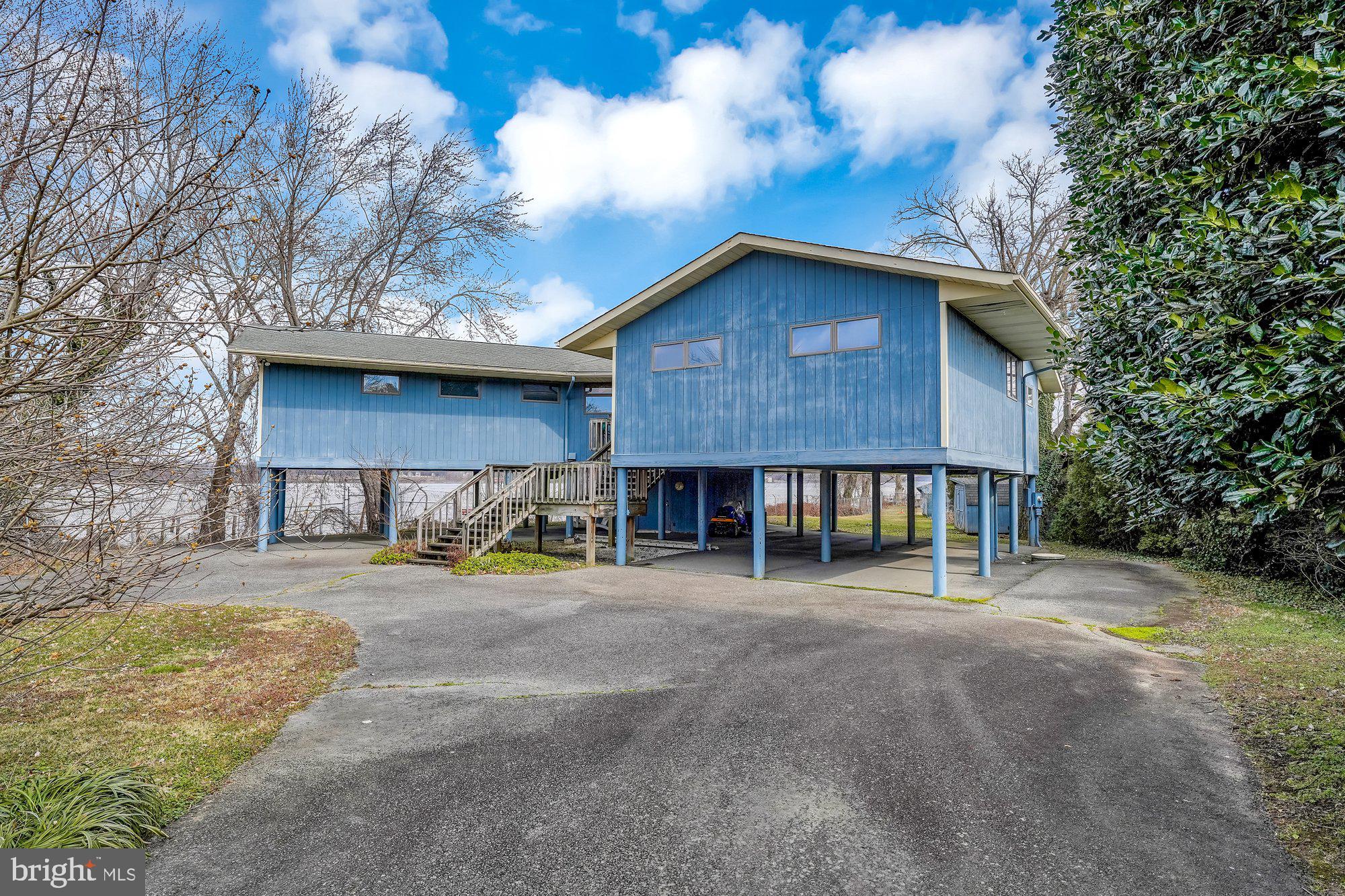 This unique 1.44 acre waterfront  property in Downtown Havre de Grace has  RB zoning...so the existing home and land can be used either way...as Residentail or Commercial.   In addition, this parcel features approximately 300 feet of waterfront.    The possibilities here are many, and  developed Commercially,  could add considerably to the appeal of  this  really great  town at the top of The Chesapeake Bay.    The existing home was built in 1987, and is a state of the art contemporary,  befitting that era.  It was very well built, and has been  well maintained over the years.   Great care was taken to make the most of the peaceful panoramic water views, which are one of the hallmarks of this property.  There are 2 lots,  one facing Congress Ave on one side, and the River across the rear.  The other lot fronts on St John St, and sides to Congress.  In the event a buyer wants to remove the house and build an Inn, or a waterfront restaurant, the lot fronting to St. John St will provide ample parking, with direct access to St John St.  The lots cannot be sold separately.   And...if you just want to live there and enjoy the privacy and the views, you can do that too!!   This is a totally As-Is sale.