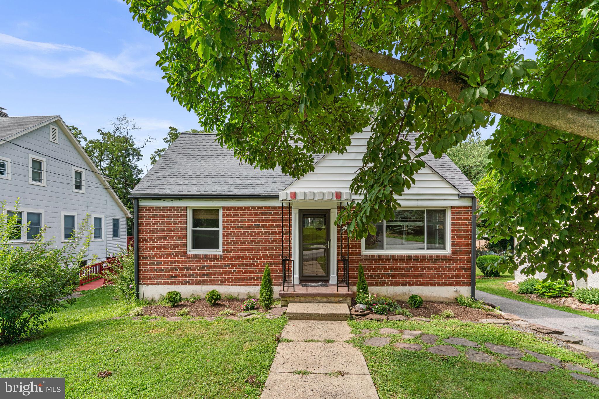 Offering up to 4 bedrooms, 2 full baths, more than 1700 finished square feet, off-street parking, and a brand-new roof, this well-maintained Cape Cod in Catonsville Heights combines fresh interior updates, major recent improvements, and flexible living space across three finished levels. A covered front porch welcomes you inside, where freshly painted living and dining rooms are complemented by recently refinished hardwood floors that continue throughout the main-level bedrooms. The dining room opens to the kitchen, which features gas cooking and convenient access to the newly stained rear deck. Two well-sized bedrooms and a full bath complete the main level. The expansive 32' x 11' third bedroom on the upper level features hardwood floors and ample space for a sitting area, hobby space, office, or other flexible uses. The finished lower level features a spacious recreation room and a potential fourth bedroom, both finished with luxury vinyl plank flooring. A second full bath, large laundry room with walkout stairs to the large yard, and separate utility room complete the lower level. Recent improvements include a brand-new roof (2026) and new HVAC system (2025), providing added peace of mind for years to come. Outside, the newly stained rear deck overlooks the fully fenced backyard with a large storage shed, while off-street parking accommodates three vehicles. Ideally situated just minutes from Downtown Catonsville's shops, restaurants, and community events, as well as Patapsco Valley State Park, UMBC, Historic Ellicott City, and Oella. Convenient access to I-695, I-95, Route 40, and I-70 provides an easy commute to Baltimore, Columbia, Fort Meade, and beyond. Thoughtful updates, major mechanical improvements, and an exceptional Catonsville location come together to create outstanding value in the Hillcrest Elementary attendance area.