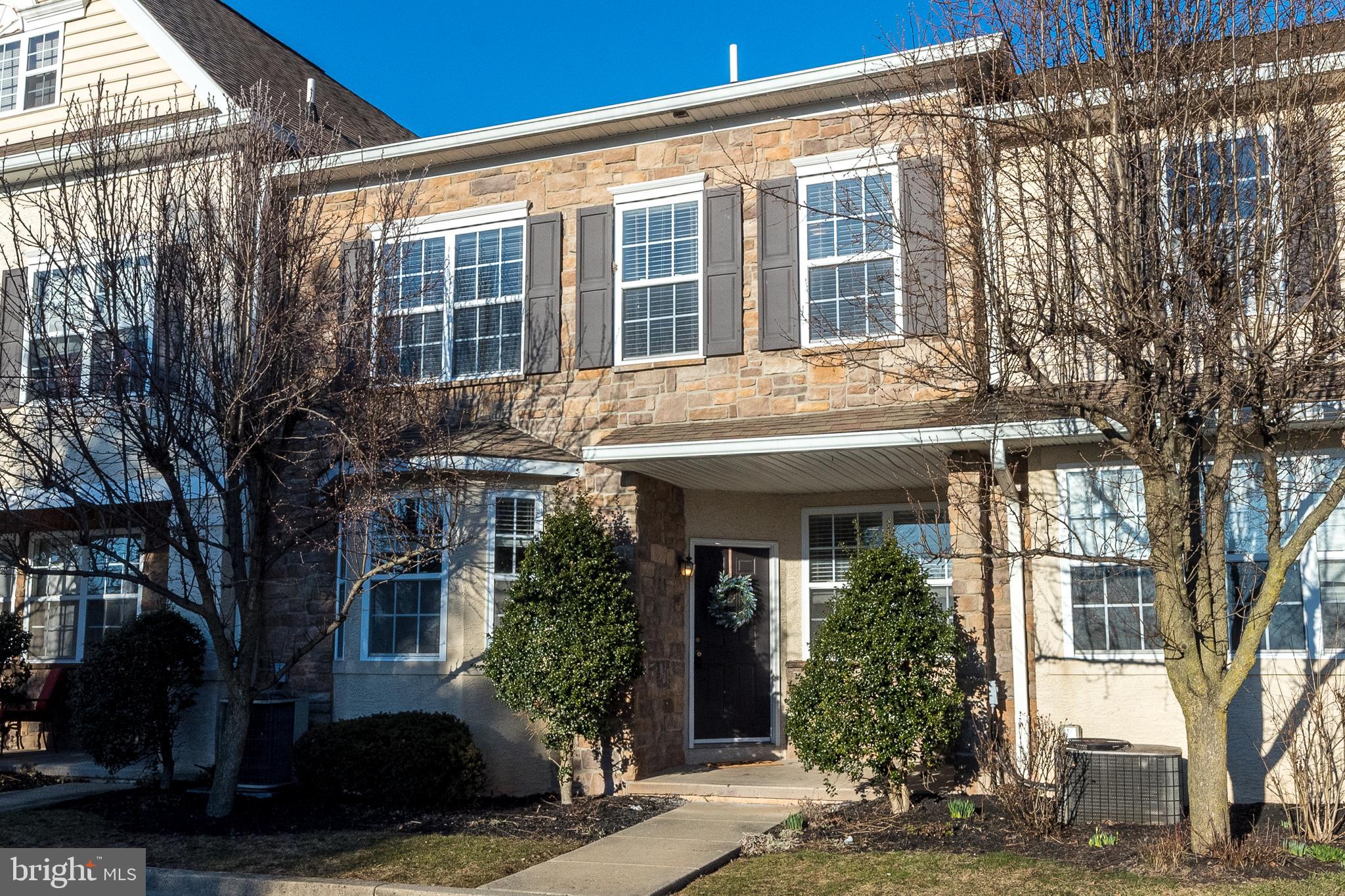 Open house Friday 2/23 from 3:30-4pm.  New laminate floor in the living room and breakfast room.  Kitchen features a pantry, substantial number of cabinets for storage and abundance of countertop space for food prep.  Main floor also has a half bath for convenience and nice storage space under the staircase.  Upstairs there is a primary bedroom with 5' x 6' walk in closet, a remarkably large hall bath with double sinks, and convenient laundry area in the spacious hallway. Pets are on a case-by-case basis with an extra fee.