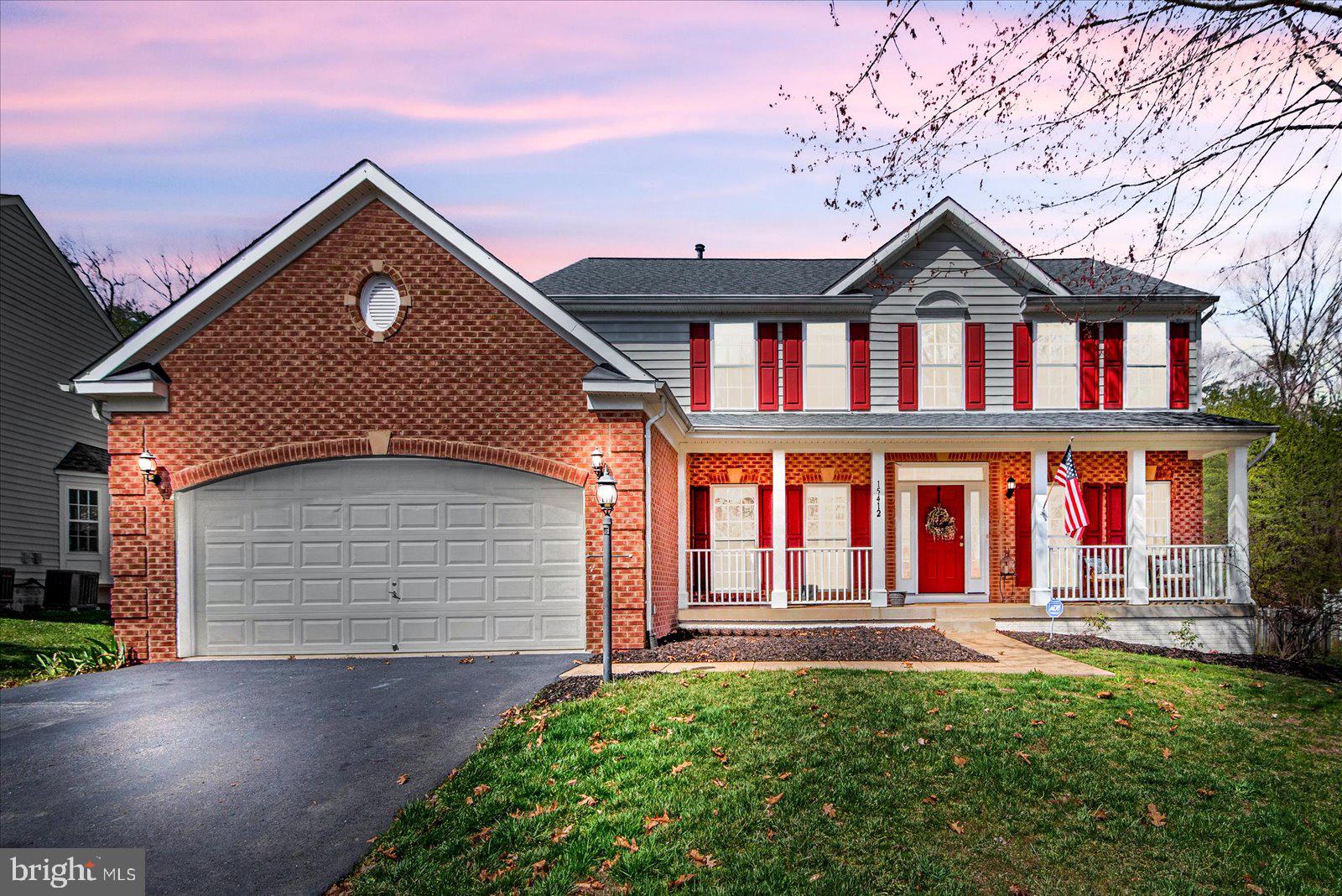 This stately colonial with charm and character is in the coveted Ashland neighborhood is a must see!.​ Relax on the expansive country front porch.​ Enter in the ​Impressive two-story foyer. Gourmet kitchen with Quartz countertops,  new stainless steel appliances (except the ovens), ​a double-sized kitchen island​, and tons of counter space. Light-filled sunroom​ with breakfast bar and an expanded family room with fireplace. Beautiful formal living and dining rooms with crown molding and shadow boxes. Separate study/office​ with double French doors.​ The oversized mud​/laundry room leads to the two​-car garage. Upstairs​, you’ll find gleaming hardwood floors, the spacious owner's suite with a sitting room and a large walk-in closet, ​a spa-style bathroom​ with dual vanities, a separate shower, and a jacuzzi tub​​. ​Three additional generous-sized bedrooms and a hall bath​ complete the upper level. ​The lower level is fully finished with wood floors,​ another full bathroom, ​a theater room, a den ​, and a recreation room. ​Located on a cul-de-sac with a fully fenced backyard and a lovely brick patio​. The Ashland is home to the award-winning Ashland Elementary and Forest Park High Schools. The community offers a wealth of outdoor activities​, including​ tennis and basketball courts, playgrounds, a clubhouse with a gym, an exercise room, and a swimming pool​ ​for​ an active ​lifestyle. Conveniently located near shopping and restaurants. Easy access to slug lots and commuter buses for a DC commute and minutes to Quantico. ​Located ​ about 4 miles ​from Interstate 95.​ Don’t miss the opportunity to make this exceptional home your own!