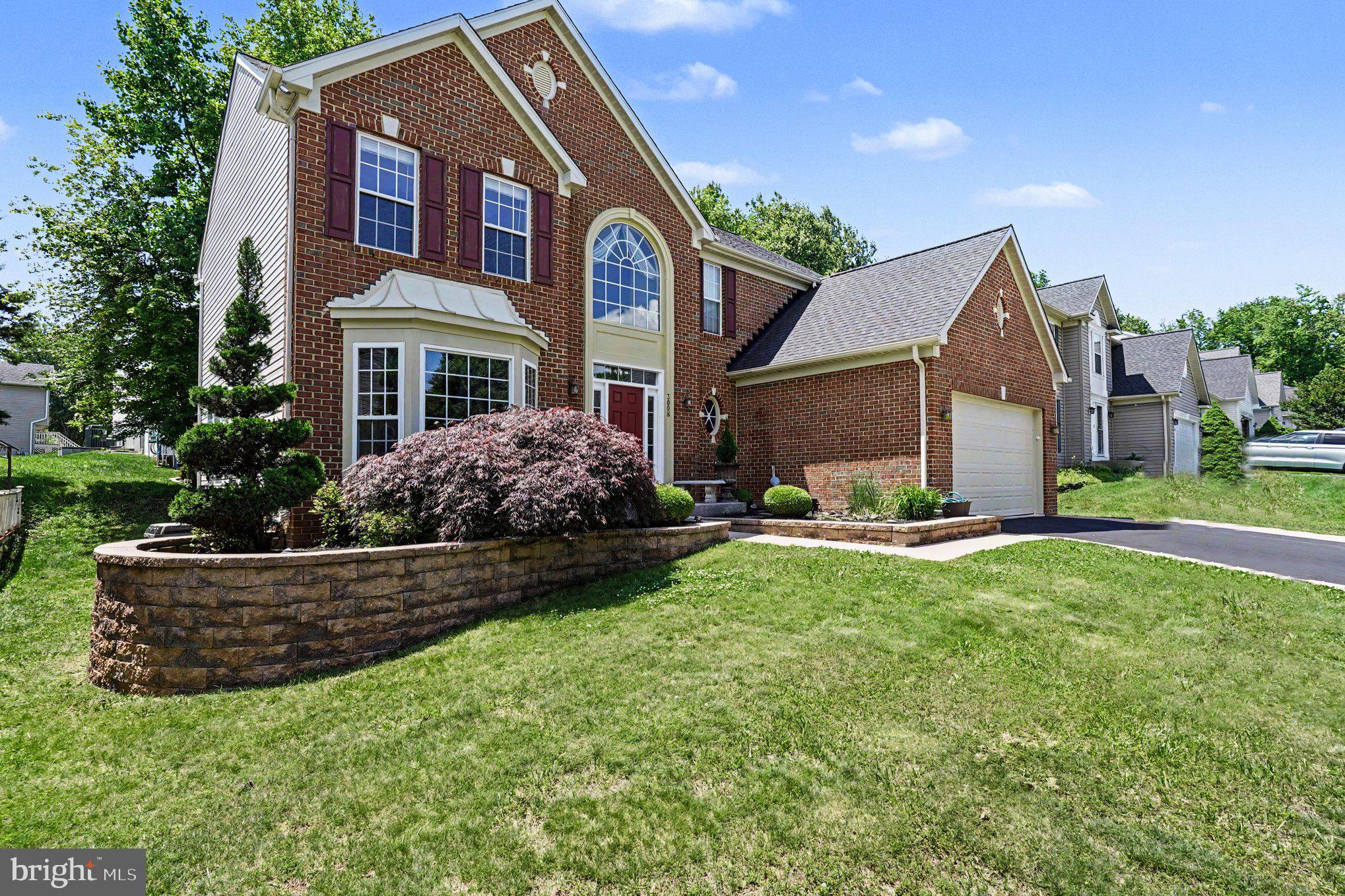 DO NOT MISS this amazing spacious brick colonial. Over 3800 square feet finished.  Updates include:
2023 new architectural roof
2023 new garage door and opener
2024 new hot water heater
2022/2023  new fridge, washer and dryer
This beautiful home has 4 bedrooms, 2 full baths, 2 half baths. Large primary suite with jet tub and separate shower and huge walk in closet. Open floor plan from kitchen to family room, formal dining room and formal living room, main level office and laundry. Updated stainless steel appliances, gas stove, gorgeous custom island with beveled granite counter tops and matching backsplashes plus a custom  granite kitchen table, hardwood floors. Huge updated composite deck with Sundowner retractable awning . Crown moldings, tray ceilings, columns, stone mantel, gas fireplace, heated and painted 2 car garage and freshly sealed driveway. 2 story foyer with grand staircase and chandelier. Awesome dry finished basement features a full service bar, pool table, games area,  2nd private office, work out room with equipment, plus an incredible Home Projection Theater with sound system complete with New York City, 1940's original  re-upholstered theater chairs. Dual HVAC. Bilco walk out access. Must see to fully appreciate.  Close to schools, shopping, I-95, APG, trains and beautiful downtown historic Havre de Grace.