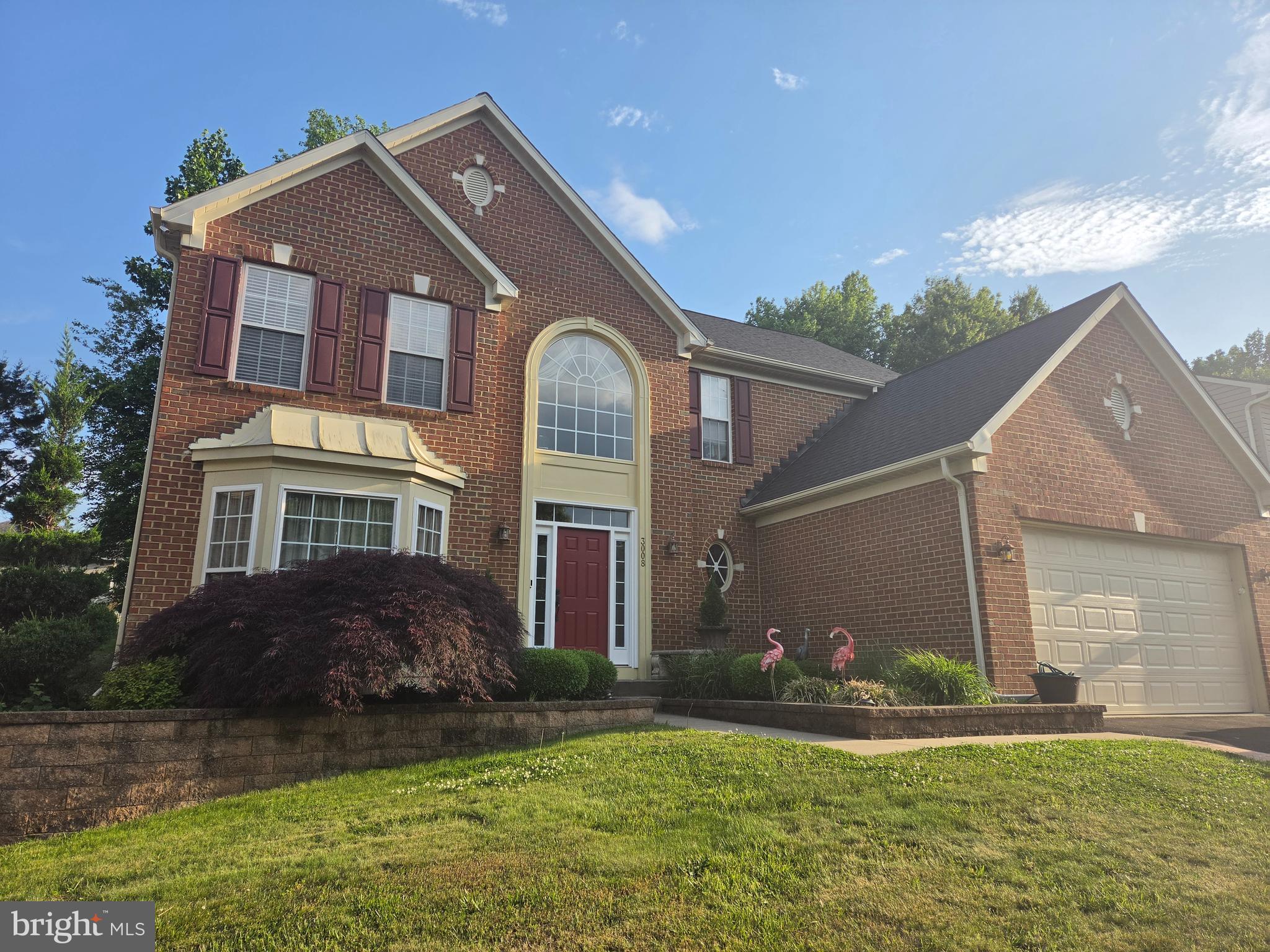 DO NOT MISS this amazing spacious brick colonial. Over 3800 square feet finished.  Updates include:
2023 new architectural roof
2023 new garage door and opener
2024 new hot water heater
2022/2023  new fridge, washer and dryer
This beautiful home has 4 bedrooms, 2 full baths, 2 half baths. Large primary suite with jet tub and separate shower and huge walk in closet. Open floor plan from kitchen to family room, formal dining room and formal living room, main level office and laundry. Updated stainless steel appliances, gas stove, gorgeous custom island with beveled granite counter tops and matching backsplashes plus a custom  granite kitchen table, hardwood floors. Huge updated composite deck with Sundowner retractable awning . Crown moldings, tray ceilings, columns, stone mantel, gas fireplace, heated and painted 2 car garage and freshly sealed driveway. 2 story foyer with grand staircase and chandelier. Awesome dry finished basement features a full service bar, pool table, games area,  2nd private office, work out room with equipment, plus an incredible Home Projection Theater with sound system complete with New York City, 1940's original  re-upholstered theater chairs. Dual HVAC. Bilco walk out access. Must see to fully appreciate.  Close to schools, shopping, I-95, APG, trains and beautiful downtown historic Havre de Grace.