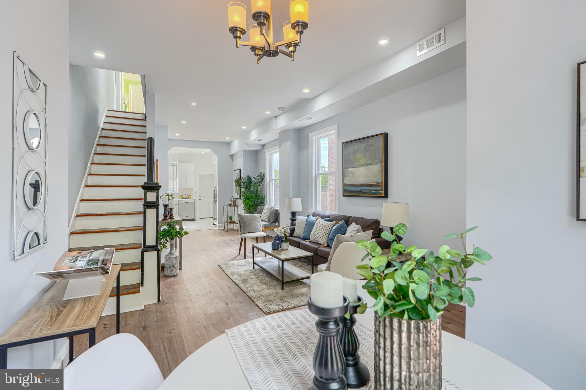 Step into modern comfort with this beautifully renovated gem at 427 E 27th Street, nestled in the heart of Baltimore. Close to Hopkins, This 3-bedroom, 2-bathroom home has been thoughtfully upgraded from top to bottom, blending contemporary finishes with timeless charm.

The spacious layout offers a seamless flow, perfect for both relaxed living and entertaining. The kitchen boasts stylish updates, while the two full bathrooms showcase sleek, modern fixtures. Upstairs, you’ll find three bedrooms, each bathed in natural light.

Outside, the large backyard is a rare find in the city—a private retreat with endless possibilities, from hosting summer barbecues to creating your own garden oasis. There’s even the opportunity to add parking in the rear, thanks to the oversized alley access—an invaluable perk for urban living!