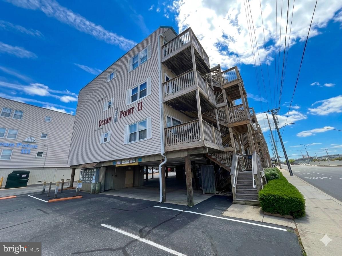 Welcome to Ocean Point 2 #107! This 1 Bed/1 Bath condo is in a prime midtown location on the ocean block! Ideally located across from the convention center and near the best entertainment attractions in OC! This first floor end unit allows for easy access and great natural lighting. The private outdoor balcony offers great views of Coastal Highway for Bike week and Cruiser week fans. On-site parking available behind, below, and on the sides of the building. This condo makes for great weekend getaways or rental opportunities.