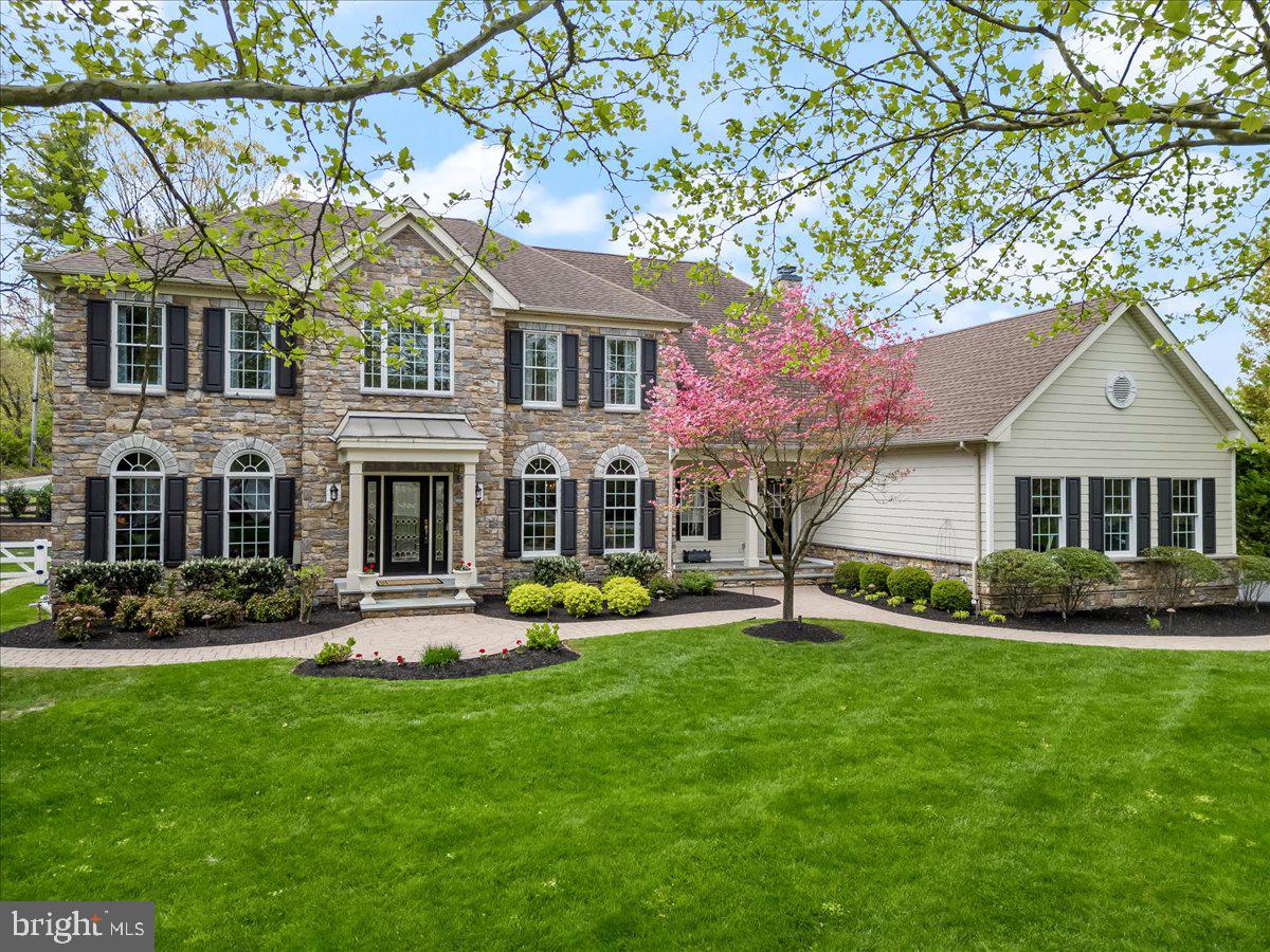 Westtown Chase at its Best! Magnificent Chesapeake Model with Numerous Custom Features and a Three Car Garage. This Two Story Center Hall Colonial invites you in to the Largest Model in the Community. The Home Boasts Five Bedroom with Five and a Half Baths. The Foyer with Curved Oak Center Staircase is Flanked by the Formal Living Room with Hardwood Floors, Dining Room with Custom Crown Molding, Family Room with Fireplace. One end of this Family Room leads you to the Spacious Study and Powder Room the other to the Gourmet Kitchen with Stainless Steel Appliances, Granite Counters, and Large Center Island, ideal for entertaining, Adjacent Breakfast Room with Gas Fireplace French Doors to Large Patio and Pool. The Two Stair Cases welcome you to the Upper Floor, Double Doors open in to the Main Bedroom with a Tray Ceiling and Crown Molding, a Separate Sitting Room and Main Bathroom with a Soaking Tub, Double Shower Water Closet with His and Her Vanities. Three other Very Generous Sized En Suites complete the Upper Level. The Finished Lower Level, with Walk-Out Access to the Backyard, Includes the Entertainment Area with Gas Fireplace and Kitchen Area, Bedroom, Full Bath, with plenty of unfinished area for storage. This Home is Beautifully Landscaped with Mature Bushes and Trees, Paver Patio and Fenced Yard. The Community has Award winning schools, easy access to all the shopping, major roadways and everything that West Chester has to Offer. A Must See Property !