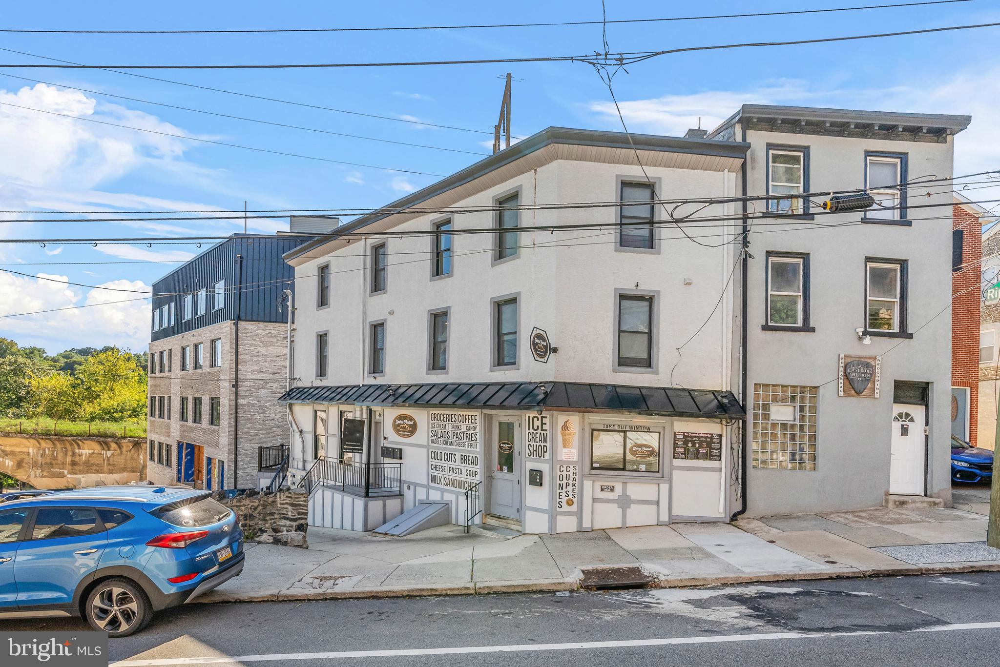 This fully renovated mixed-use building presents a rare opportunity for investors or owner-occupants seeking both strong rental income and long-term upside in one of Philadelphia’s most dynamic neighborhoods. Ideally positioned along highly visible Umbria Street, this property offers the flexibility to live on-site, operate your own business, or lease out the commercial space for additional income.

The property features a 1,100 SF ground-floor commercial space with CMX-2 zoning, allowing for a wide range of uses including food & beverage, restaurant, BYOB, deli, pizza, café, ice cream, retail, pet supplies, salon, or professional office. Previously home to a successful deli, the space benefits from excellent visibility, strong foot traffic, and close proximity to Main Street. The commercial unit is currently vacant, offering immediate opportunity for an owner-user or the ability to secure a market-rate tenant.

Above, the property includes three fully renovated residential units, all currently leased and generating $4,775/month in rental income. The unit mix consists of one 2 bed / 1 bath unit ($1,900/month) and two 1 bed / 1 bath units ($1,500 and $1,375/month), providing stable, in-place cash flow.

Each apartment has been thoughtfully updated with central air, vinyl flooring, new appliances, in-unit washer/dryer, and separate utilities, with tenants responsible for electric. A full renovation completed in 2023 included updated plumbing, electrical systems, and sprinkler water lines. The commercial space is supported by a newer HVAC system (approximately 4 years old), along with updated fire and burglar alarm systems.

With the commercial space leased at market rent, the property offers a projected gross income of $7,950/month ($95,400 annually), making it an attractive option for investors seeking immediate returns with additional upside.

Located just one block from Main Street and within close proximity to the Manayunk train station, I-76, and Center City, the property benefits from exceptional accessibility and visibility. Manayunk continues to see significant growth, with ongoing residential development and an expanding population driving increased demand for both housing and local businesses.

Whether you’re looking to expand your portfolio, live above your own business, or capitalize on a high-demand rental market, this property offers a unique blend of stability, flexibility, and long-term potential.