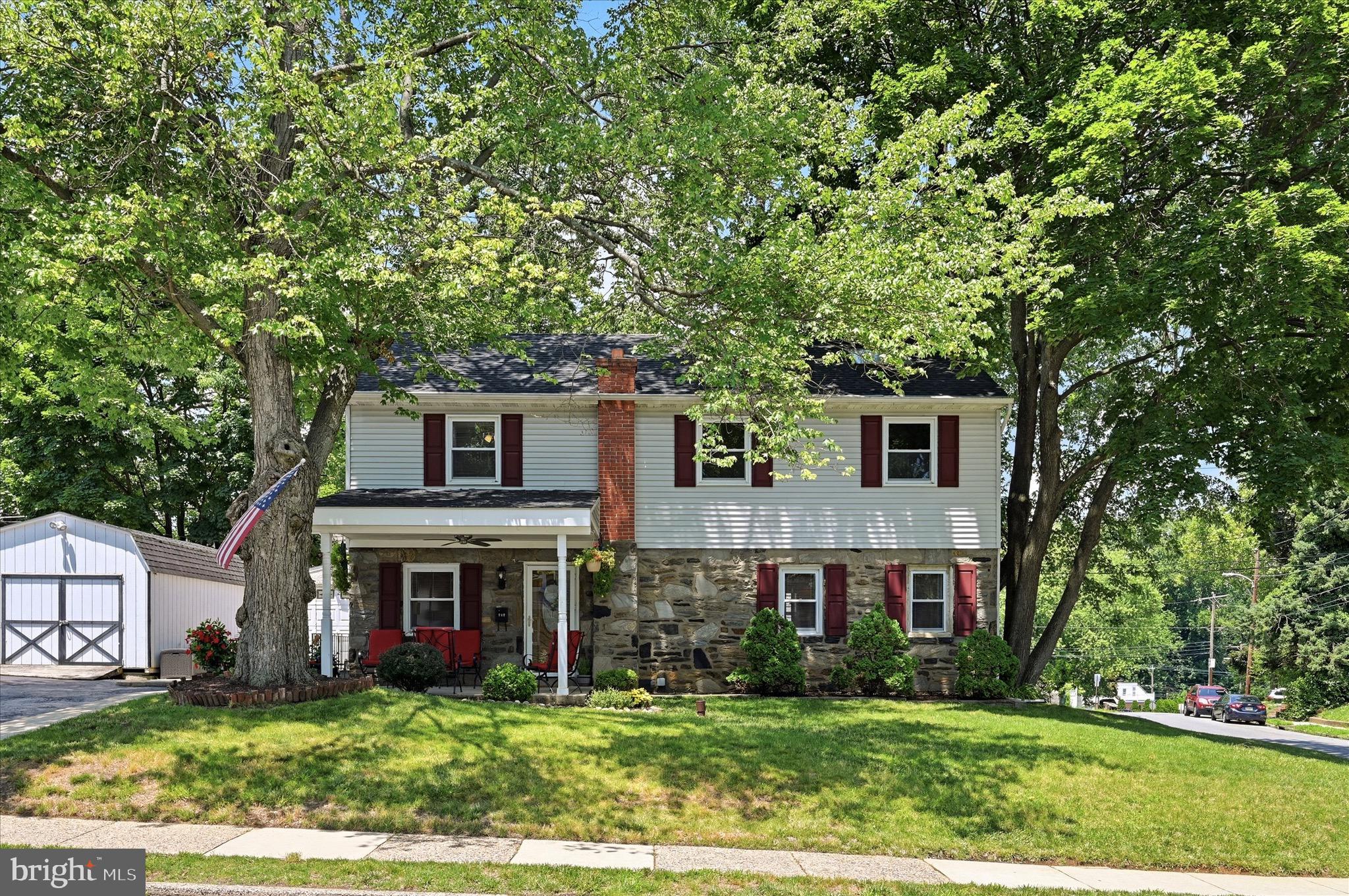 Welcome home to this beautifully updated 3-bedroom, 2-full bath corner property offering comfort style
and peace of mind with numerous recent upgrades  and modern amenities throughout.
The updated kitchen features granite countertops and all-new appliances, including a new stove and dishwasher (2025), making it perfect for everyday living and entertaining.   The first floor also includes a full bath for added convenience, great size living room with brand new  floors, and  dining room  for family gatherings.  The second floor features 3 nice size bedrooms, main with a full bath which has access to the other bedrooms. also on this level offers newer hardwood floors (2023) and a huge pull down attic for tons of storage space.  All new bedroom ceiling fans and skylight in main bedroom creating a bright and inviting
living space.

Enjoy year round comfort with central air conditioning and forced-air heat. Other great improvements include a house and garage roof done in( 2021) along with a newer front patio and a new resealed driveway 
done in( 2026,) providing peace of mind for years to come.
Step outside to a fully fenced backyard with a shed featuring electricity and remote access-perfect for storage,  or workshop area. Additional highlights include an electric dryer with an optional gas hookup available, a radon mitigation system servicing both the basement and crawl space, and countless thoughtful
updates that make this home truly move-in  ready.
Don't miss this exceptional opportunity to make this incredible property your new home!
Call to schedule your showing! 

.