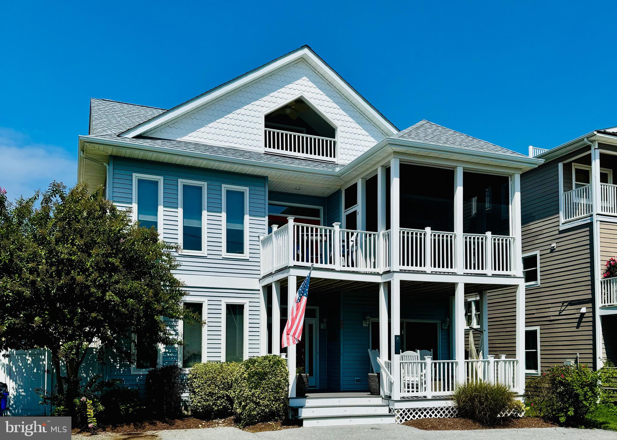 Steps to the beach!!!! This spacious and comfortable Ocean Block house is a short walk to the open and uncrowded North Dewey Beach and within walking distance to downtown Rehoboth. The house is decorated with a mix of modern, beach casual and antique furniture with original art by local artists. There is a private in-ground pool, gourmet kitchen, multiple porches, decks and  tons of living space. Enjoy all this property has to offer as a wonderful beach home or rental a property with great income as being sold "turn key" !!!!