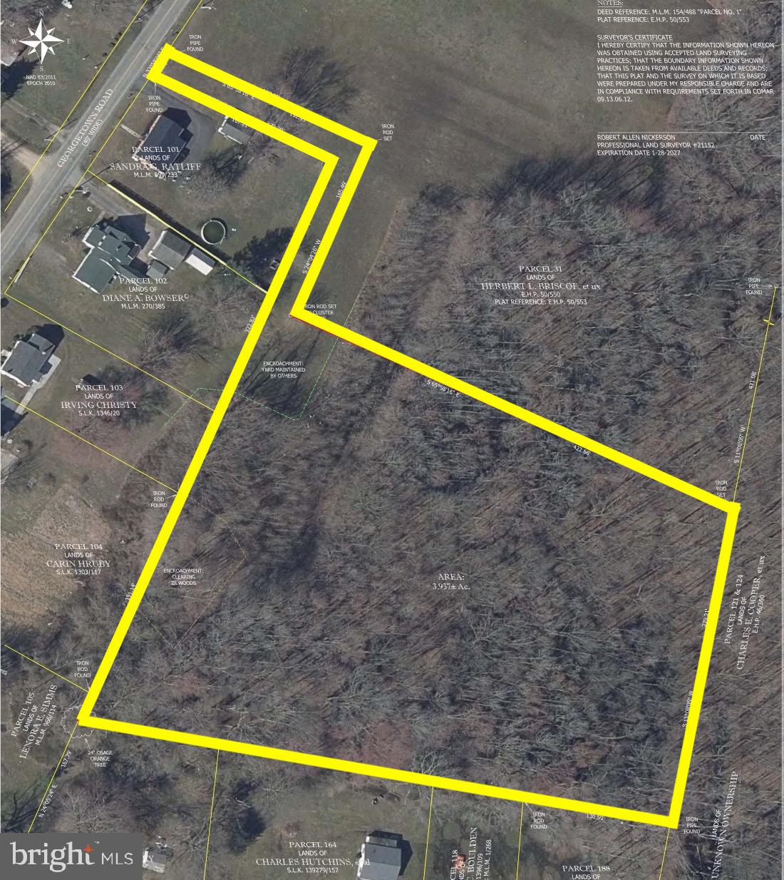 Nearly 4 Acres of Wooded Privacy!
Bring your vision to life on this beautiful, almost 4-acre parcel surrounded by nature. The water and sewer allocation has already been paid—a $16,200 value! The lot is mostly level with a few natural clearings throughout, offering several great options for a home site. The rear portion of the property is designated forested shrub wetlands, though it’s been observed dry even after rain. Enjoy the peace and quiet of the woods, with plenty of deer and wildlife all around. Buyer will need to install a driveway and connect to utilities.