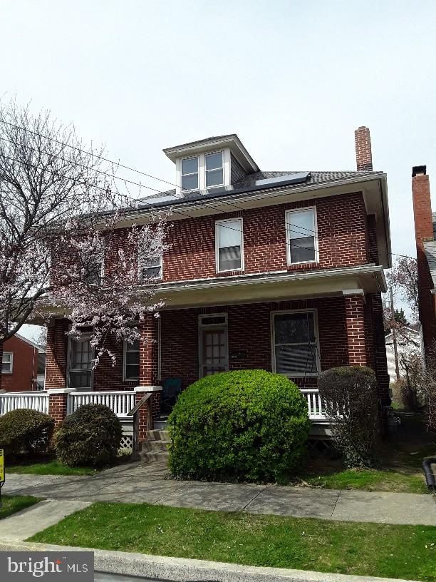 INVESTOR ALERT!!  Lemoyne 2 unit apartment, detached structure, with additional rental potential detached 1 car garage.  Solid brick building, ideal location, modernized, upgraded and READY for YOU!!
2 bedrooms in each unit, complete with appliances.  Newer gas water heaters, high efficiency natural gas furnaces, NEW solar system, Paid by current owner(s)!!  Ideal for the purchaser in search of Value, or Live in one unit - Mortgage Free!!  Priced to SELL, Hurry, won't last long!!