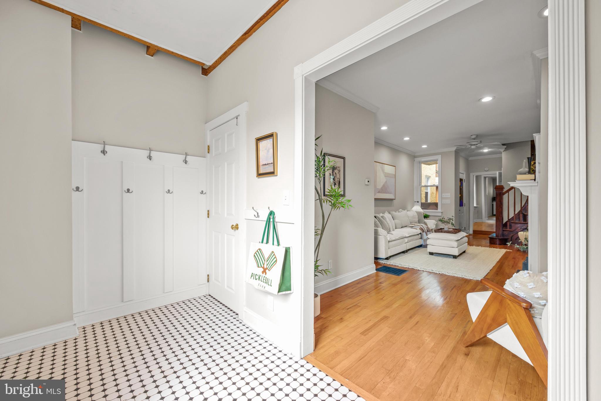 *TEMP OFF WHILE SELLER REVIEWS OFFERS*  Massive, charming, modern, and unique. Three upper levels with 2,300+ square feet! Don't get catfished by white painted cabinetry from 2003 - this kitchen and everything in it is only TWO years young.  You WON'T  wonder, "Where will my office go?", "Will my king bed fit here?" or "Can we entertain here?" The owners invested so much over their years here: Central AC, plus a dedicated system for the entire 3rd floor (2020), 2 cozy gas fireplaces (they work and are ventless!), walk-in closet, main level half bath, fenced patio perfect for pups, plus 3 rooms on the 2nd floor for tons of flexibility.  Less than a 10-minute walk to tons of dining and nightlife in Fells Point, 4-minute walk to the waterfront promenade for your daily waterside jog, and less than 1 block to Patterson Park! New and addt'l light fixtures (2022), fresh paint (2022), a replacement sump pump (2021), water heater (2019), outside AC unit (2019), and entire new roof (2017).  There is also main level laundry, and an unfinished basement to store your things!