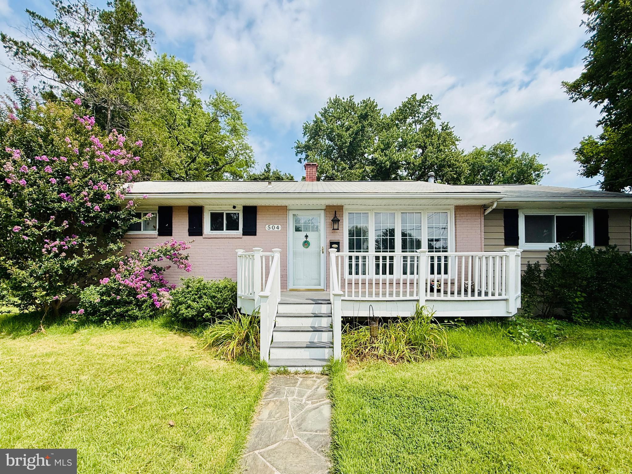 Charming rancher with large level rear yard, featuring a thoughtful 2015 renovation and a flexible floor plan in a convenient Lutherville location. Some cosmetic updates needed but the layout and bones are fantastic! The beautiful open kitchen offers granite countertops, a large center island, stainless steel appliances, gas cooking, and ample cabinet space, making it the heart of the home. The main level includes three bedrooms and two updated full baths, while the finished lower level provides a spacious recreation/family room,  a  home office/potential  fourth bedroom/hobby room and an additional updated full bathroom plus a utility room. Enjoy the screened porch overlooking the large, level, fully fenced backyard, along with a low-maintenance Trex front porch. Conveniently located near shopping, dining, parks, and major commuter routes. Sellers request a two-week rent-back after settlement.