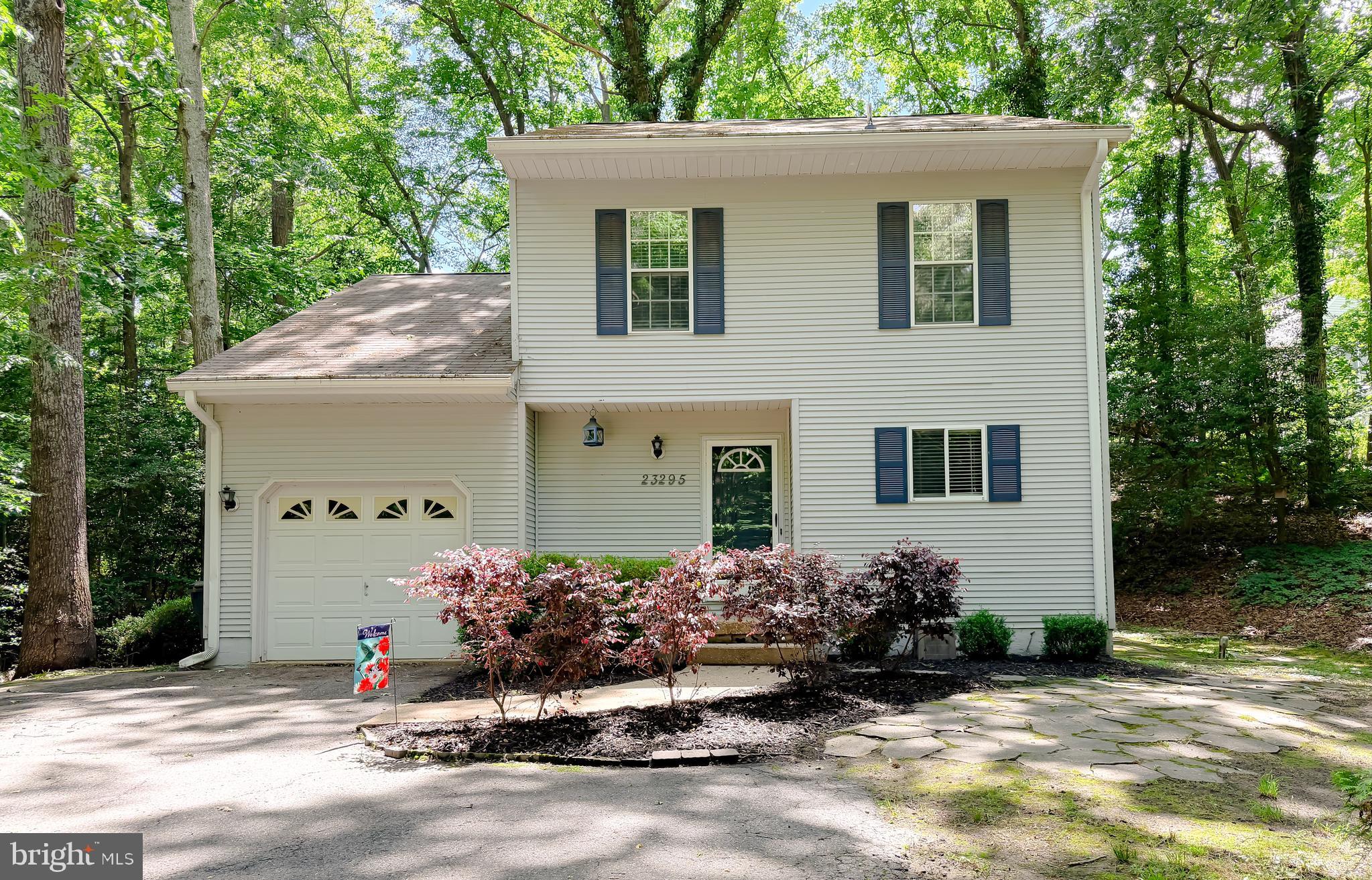 Welcome home to this well designed 4-bedroom, 2.5-bath property located in a mature, established neighborhood known for its exceptional convenience. 
Enjoy close proximity to shopping, restaurants, sports facilities, and major commuter routes while appreciating the inviting layout and timeless functionality this home offers.
The rear deck will have you bird watching in no time and the wood fireplace will offset that high energy usage in the cold months.
The kitchen is nothing short of luxury with tons of granite countertop space and crisp white cabinetry with sleek black appliances.  The 1 car garage is a mighty nice feature too. Located at the end of a very private and calm cul-de-sac.