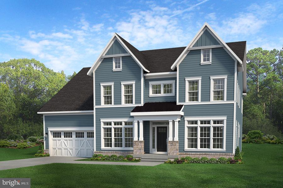Breaking ground soon! – Summer 2022 delivery! 
Quality, Value, and Location! Luxury living on .5 acre in the Woodson HS Pyramid in Fairfax! Convenient location with easy access to major commuting routes such as 236, 495 and Rt 50. Evergreene Homes is proud to offer our most popular floor plan - The Chapman. The updated list price reflects all of the popular options and upgrades we’ve decided to include in this new home such as: Craftsman style stairs, upgraded trim package, wide plank hardwood floors throughout the main level and upper level hallway, upgraded finishes in the kitchen (Quartz counters, stainless appliances and upgraded painted maple cabinetry) and master bath creating a sleek style with white and grey tones.  The following structural items: Morning Room, Main level Guest Suite with full bathroom and finished basement including Rec Room, Bedroom and full Bathroom. Upon arrival in the foyer you are welcomed by gleaming hardwood floors, dual staircases, large Study and formal Dining Room. Our Deluxe Kitchen features a 5 burner cooktop and an enormous island with gracious seating and extra storage. All soft close cabinets and drawers and quartz countertops provide a sleek and elegant feel. Designed with the family in mind, the Family Room includes a gas fireplace with a separate wall for the entertainment center as well as an impressive coffered ceiling detail. The Mud Room provides ample space for all your kids shoes, backpacks, sports equipment, etc. A Guest Suite with walk in closet and full private bath on the main level can also be used as a private 2nd office. Working from home is easy and enjoyable w/the main Study located in the front of the home where you can enjoy peace and quiet away from the main living area in the back of the home. On the upper level, the shining star is the layout of the huge Master Suite with Sitting Room and over-sized Walk-In Closet. Clients tell us that access to the Walk-In Closet from both the bedroom and bathroom is one of the homes best design features. The Owner’s bedroom also features two box ceilings. The owner’s bathroom features a large Frameless Shower, as well as nice storage as part of the his and hers sinks and vanities. Each of the 3 additional upper level BRs are ample size with one on-suite bath and one Buddy bath. The basement features a huge finished Rec Room, Bedroom and full bathroom. Standard Evergreene Homes Quality Features including whole house fan on the second level with ability to improve the air quality within the entire home, Humidifier, Electronic Air Cleaner, abundant recessed lighting, best in class 10 year transferable Builders Warranty, 2X6 upgraded framing, thermal insulation, and pest tubes in the exterior walls and much more round out the features of this home. Go under contract soon to personalize this home to meet your family’s needs.