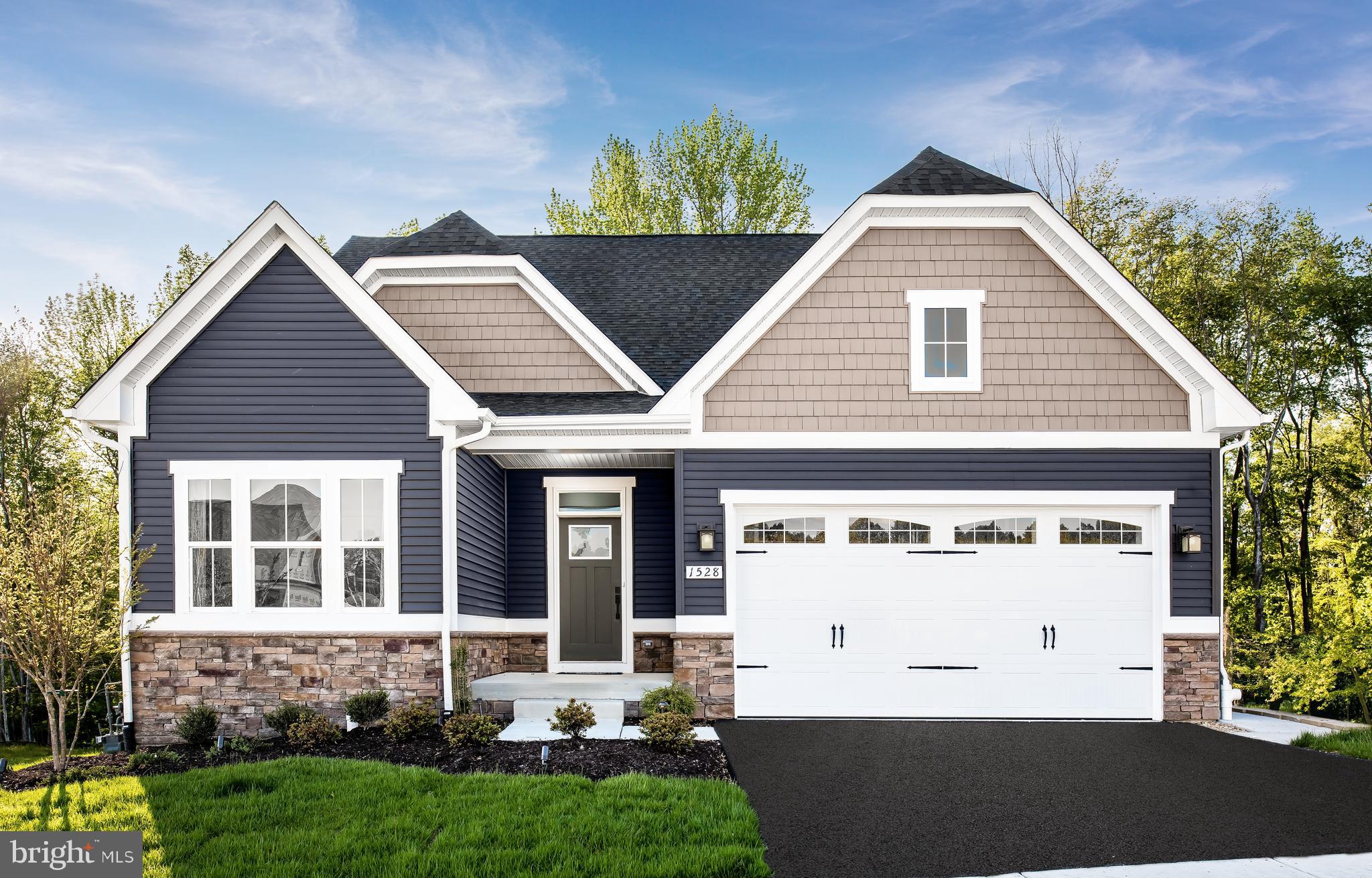 The to-be-built Bramante Ranch, at Madison Greens in Ranson, was designed for main-level-living! The foyer welcomes you in, and a convenient arrival center sits just inside the garage. Gather around the island in the kitchen, in the adjoining dinette or the family room. Family and guests will enjoy complete comfort in the spacious bedrooms and 2nd full bath. Your luxurious owner's suite features a tray ceiling, along w/ a double-bowl vanity and walk-in closet, for a spa-like feel.  Come home to the Bramante Ranch!  Enjoy a full basement w/ a finished rec room and plenty of storage space.  Note: Other homesites and floorplans available.  Photos are representative only. Homesite premiums may apply.  The finished rec room is included for a limited time.

At Madison Greens, every day feels like an upgrade. Enjoy a vibrant community designed for today’s lifestyle, featuring pickleball and basketball courts, a tot-lot, a covered pavilion, and a dog park everyone can enjoy. Step outside your front door and take advantage of the walkable community layout, with easy access to local shopping, dining, and even a nearby brewery. Set within beautifully crafted, brand new luxury homes, Madison Greens blends modern comfort with an active, social lifestyle—making it a place you’ll truly love to call home.