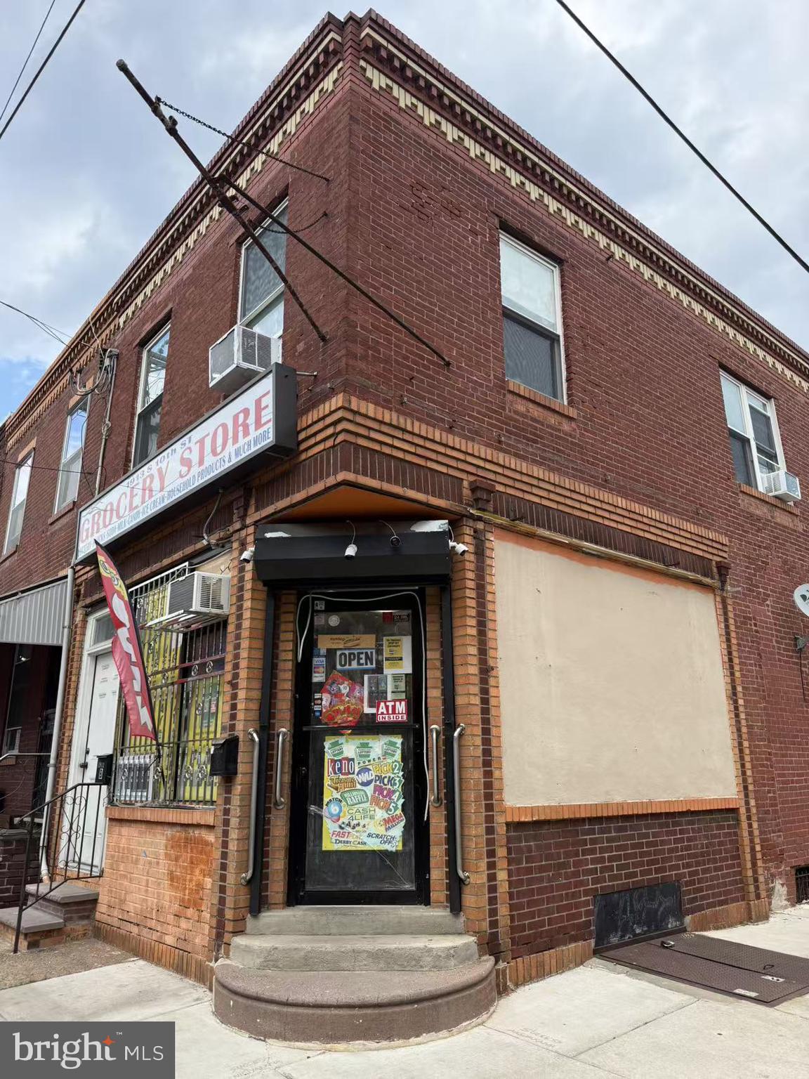 Fantastic mixed-use investment opportunity in the desirable South Philadelphia area. This income-producing property features a commercial storefront on the first floor and a residential apartment on the second floor with an established long-term tenant.The first-floor commercial space is ideal for a restaurant, grocery store, deli, café, retail shop, or many other business opportunities. The property is fully occupied, providing immediate rental income for the new owner.