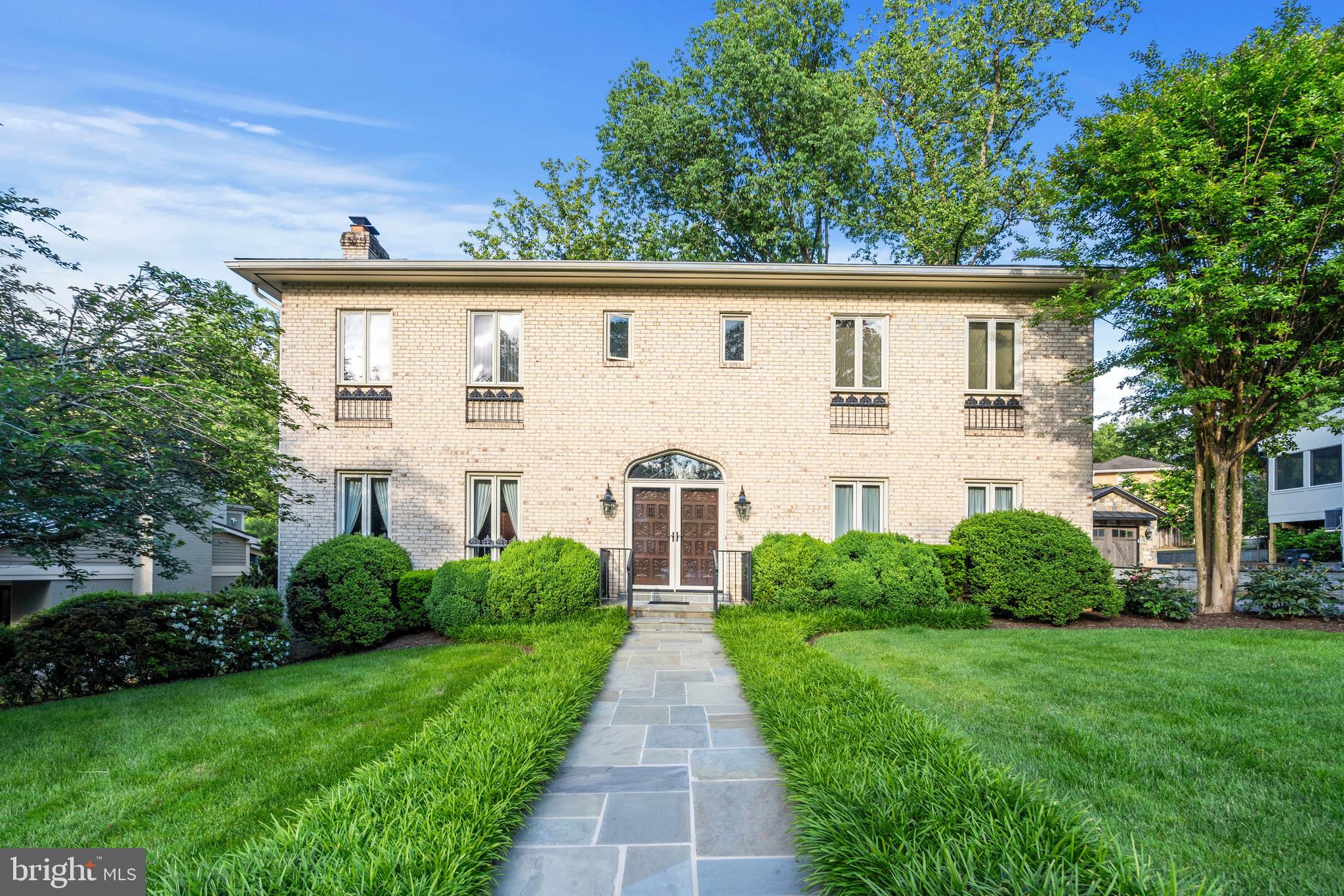 **Located on a quiet cul-de-sac in the appealing Chain Bridge Forest neighborhood, this spacious home is well sited on a 12,800 square foot lushly landscaped lot.**Recent updates:  one zone air conditioning and gas furnace (2022), attic insulation (2021), roof (2019), second zone air conditioning and gas furnace (2014)**The expansive living room has a wood burning fireplace and accommodates several seating areas and a piano.  The centerpiece of the two story dining room is a Swarovski crystal chandelier refracting light throughout the room. Sliding glass doors from both the dining room and kitchen open to the 500 square foot deck spanning the back of the home and overlooking  the gorgeous yard.  What a great spot for entertaining and casual gatherings of family and friends**A fireplace anchors the breakfast area in the large kitchen, featuring a center island,  SubZero refrigerator, Bosch dishwasher, cooktop and double ovens. Cabinets extending to the ceiling provide generous  storage and glass front cabinets are ideal for displaying  dishes and glassware**Built in shelving accommodates cookbook and decorative  kitchenware**A laundry area is off the kitchen along with a powder room.**
**The large two car garage opens to the main level of the home -- so convenient for bringing in packages** l**Upstairs, the family room overlooks the dining room and is anchored by a fireplace.   Tall windows provide a light airy feel to the room and built-ins provide storage for games and toys**A powder room is tucked next to the family room.**The primary bedroom features a walk in closet and two double closet, a sitting or desk area, and a private bathroom with soaking tub and a bidet**The large second and third bedrooms have areas for a desk and good closet space. They are served by an updated hall bathroom**Exceptional room sizes continue into the lower level with a rec room featuring a gas fireplace with handsome surround and mantel, large windows and spots for media, games, workouts, and play.**A pool table, ping pong or foozball tables can be accommodated**The large fourth bedroom  and bathroom is in a private area with a separate entrance, making it perfect for an in-law, au pair, or pampered guest.**Also on this level is a quiet den for office or hobby space.  A storage room is off the den as well as the utility room with even more storage**The home is located in the Chesterbrook, Longfellow, and McLean school pyramid**Easy commute to Washington or Maryland via nearby Chain Bridge or to Langley and Tysons by way of Rt. 123**Convenient to National and Dulles airports, government, business, and military centers in Arlington and shopping in both McLean and Arlington.**An exceptional home awaits the buyers who values space and convenience in a well built, well maintained home with character and style.**