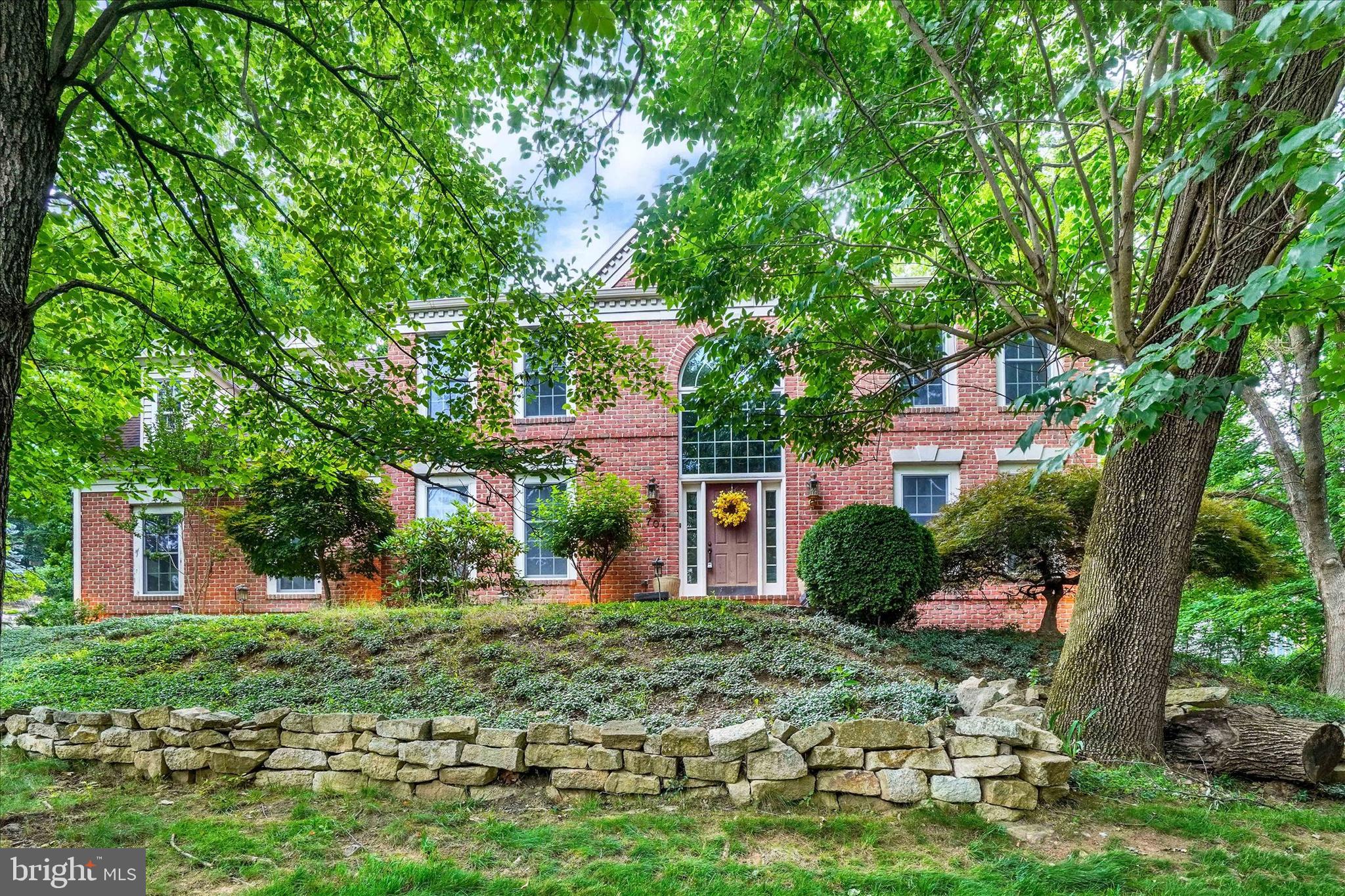 Welcome home to the sought-after Mountaindale neighborhood! Situated on a desirable half-acre corner lot, this spacious home offers nearly 4,000 square feet of living space and endless potential. Step inside to a grand two-story foyer featuring classic parquet hardwood flooring that continues into the formal living and dining rooms, creating a warm and inviting atmosphere. The kitchen, conveniently located adjacent to the dining room, serves as the heart of the home and features tile flooring, a large pantry, black stainless appliances, Corian countertops and a new Bosch dishwasher. The family room is the perfect gathering space, highlighted by a cozy fireplace, custom built-in bookshelves, and a charming bow window with a window seat—ideal for curling up with your favorite book. Vaulted ceilings and skylights fill the room with abundant natural light, creating an open and airy feel. A private office with same parquet hardwood flooring and convenient half bath completes the main level. Upstairs, you'll find three generously sized bedrooms, including an expansive primary suite featuring two walk-in closets and numerous windows that provide plenty of natural light. The spacious primary bath offers tile flooring and a large soaking tub, perfect for unwinding after a long day. A second full bathroom serves the additional bedrooms. New carpeting upstairs and a few cosmetic updates provide an excellent opportunity to build instant equity and make the home your own. Outdoor entertaining is a breeze in the private backyard, complete with a large double deck perfect for grilling, dining, and gathering with friends and family. End your evenings around the firepit, enjoying peaceful nights under the stars. Need additional space? The finished lower level offers flexible living options, whether you envision a game room, media room, playroom, or additional family room. Other significant updates include a new natural gas furnace and AC system (2024), water heater (2019), and reverse osmosis system (2019), providing added peace of mind for years to come. Conveniently located near parks, shopping, dining, and major highways, this home offers the perfect combination of space, comfort, and opportunity. Schedule your private showing today!
