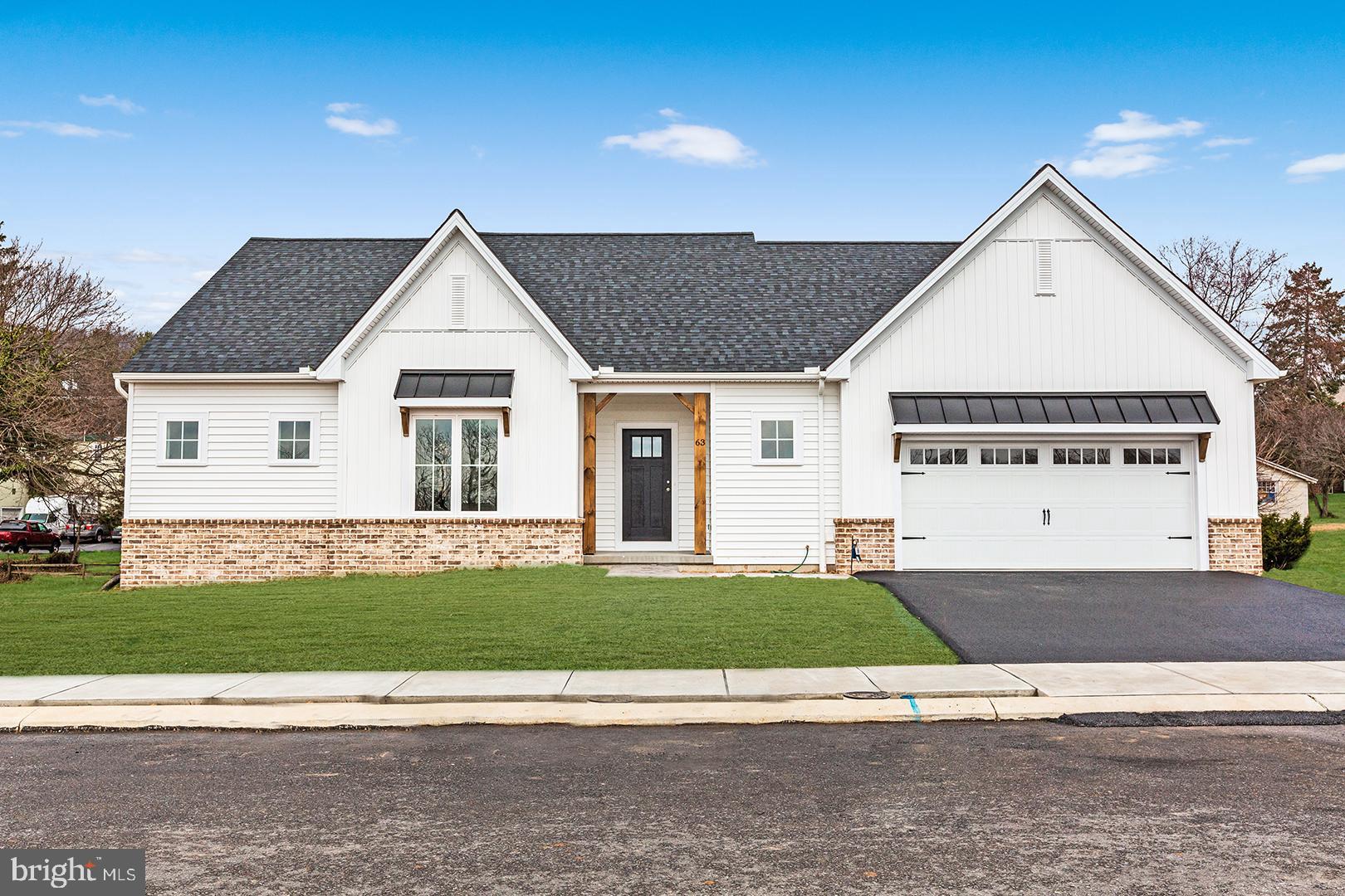 Ephrata Location, minutes from Routes 222, PA TURNPIKE and route 30.  Award Winning Zimmerman Home Builders, have created a modern one-floor living plan with 10' ceilings, Pella Windows, open with all the amenities that will compliment your lifestyle.  8' Island w/quartz or granite, custom soft close wood, dove tail cabinets, that also have a bank of pot/pan drawers.   Stainless Steel GE Energy Efficient DW, Disposal, Gas/Electric GE Range, and Microwave, hood or both*. 2 full custom bathrooms, raised vanities, double sinks, Core-Tech luxury vinyl tile.  Classic, Modern Ranch Lifestyle with all of the extras.  Lower level-9 ' ceilings with partially finished basement.