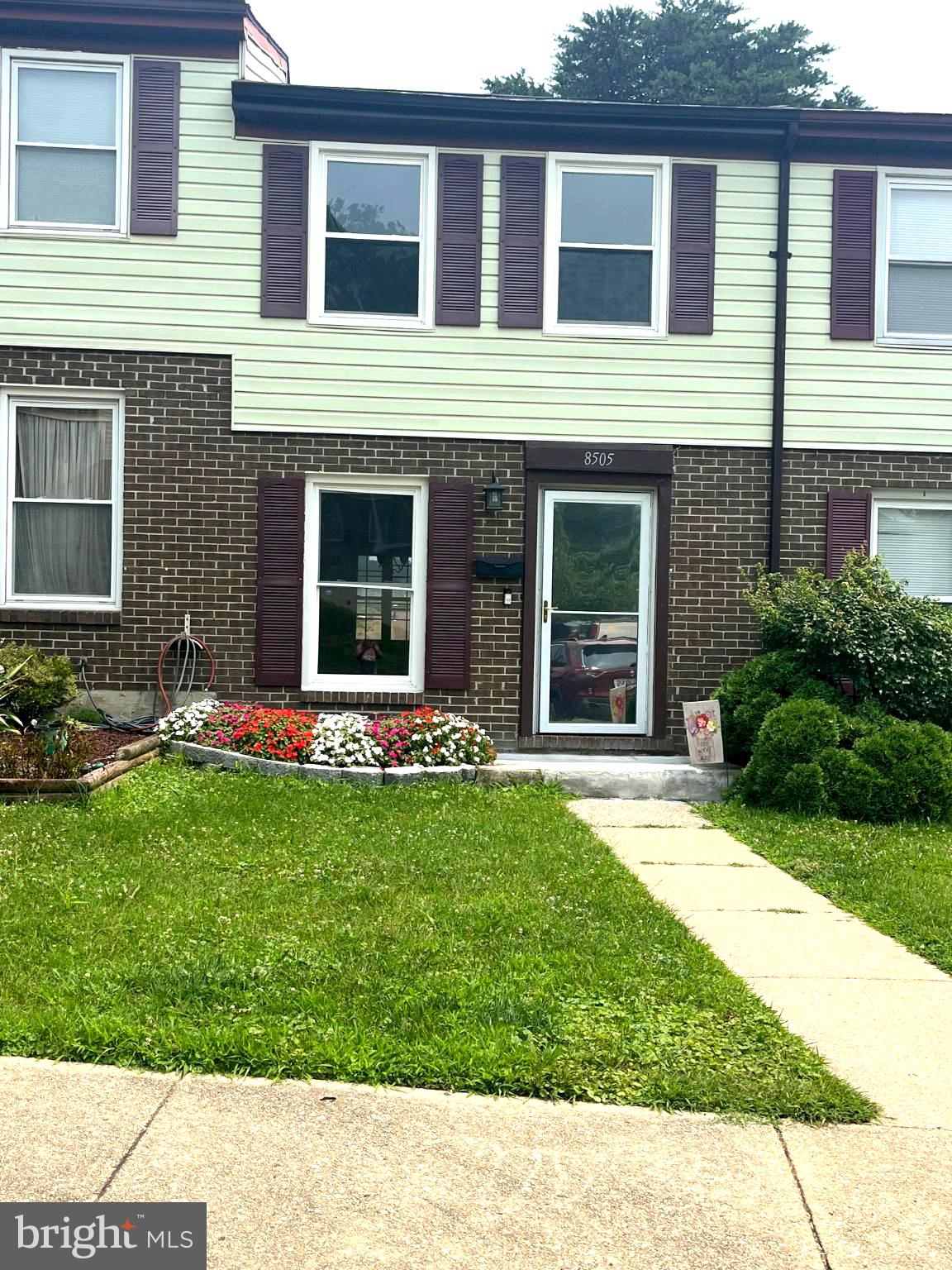 Lovely Townhome.  Perfect for 1st time buyers.   3 Bedrooms, 1 1/2 baths.   Freshly painted, new carpet and luxury plank flooring throughout.  Kitchen has a breakfast bar and Stainless Steel appliances.   Fully finished lower level with laundry room, half bath and storage room leading to patio and fenced yard with shed.   One of the best locations in the development.   Walking distance to Belmont Park, community pool and shopping center.   Won't last long!!!    Shows Very well.   Call for private showing.