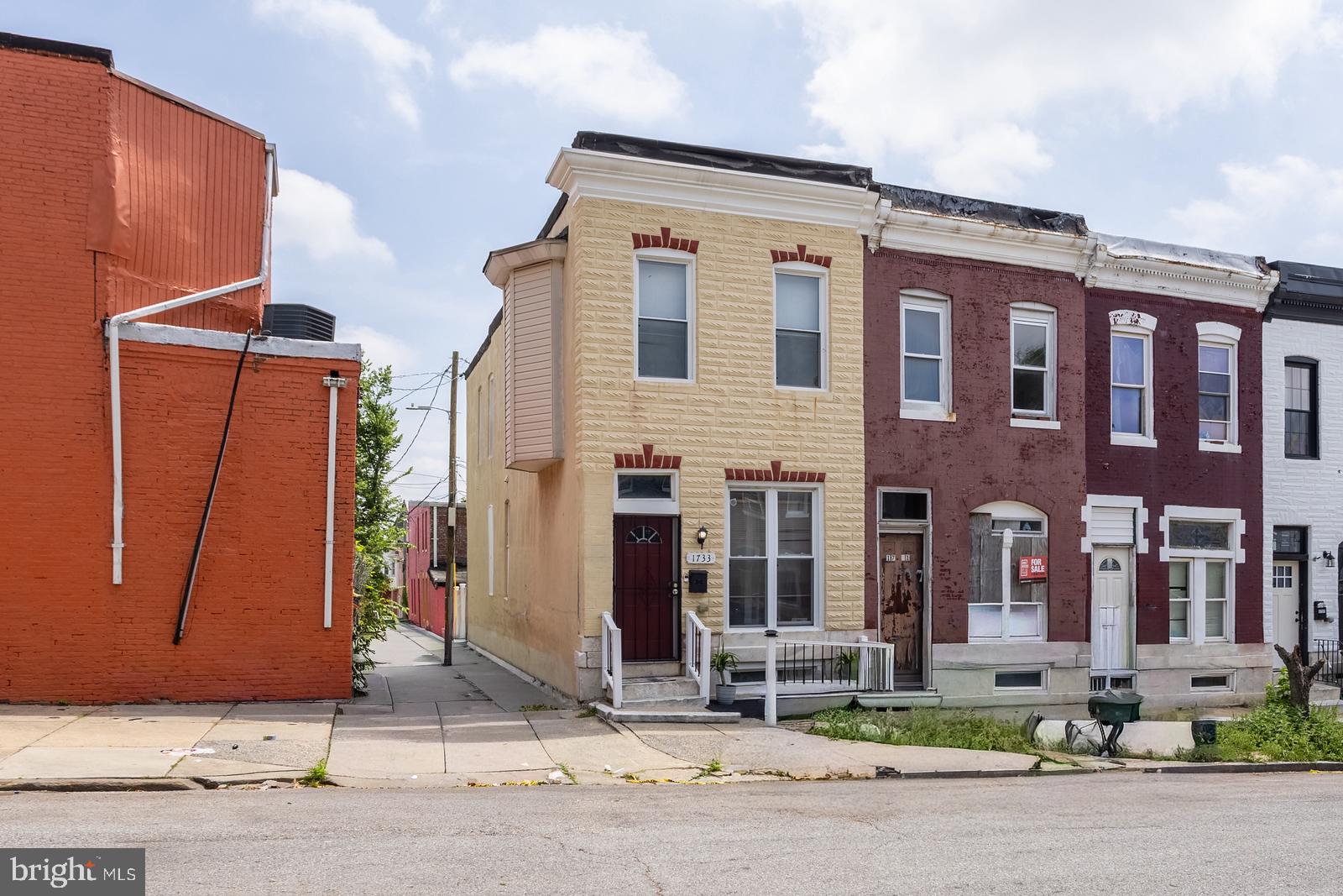 Great remodeled 3 level rowhouse that was completed in 2024.  End unit rowhouse with new floors, appliances, new HVAC, recessed lights, new fencing in front of unit and rear. City Park within 50 yards of home. Easy access to local church's, banks, restaurants, gas stations etc.  Minutes away from John Hopkins University, North Avenue, bus stops.   A must see to believe. Set up a showing and bring us an offer.