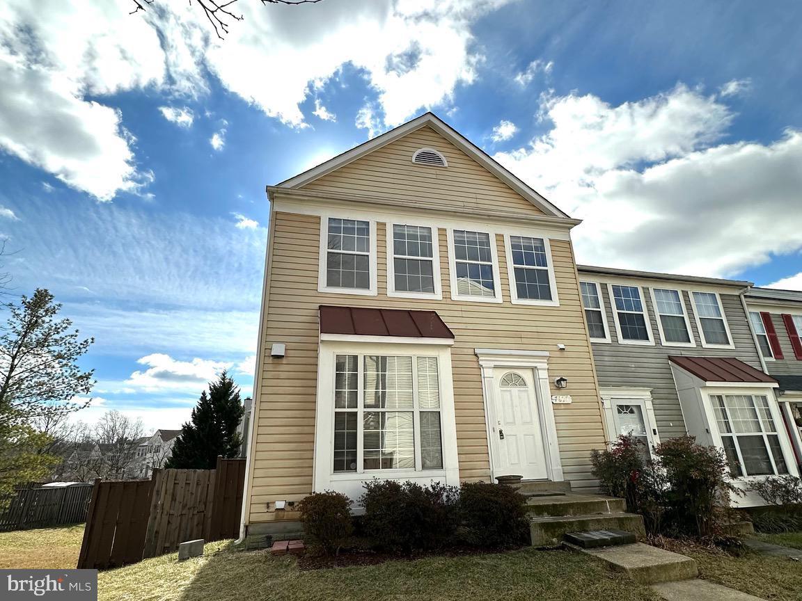 Beautiful spacious end unit townhome. 3 Beds, 3.1 baths.  Modern open floorpan is gorgeous w/ large dining room opens to the step down living room w/ cozy fireplace to light up both spaces.  Luxury Vinyl floors throughout most of the house is stunning.  Living room leads to the nice size deck great for entertaining & gives loads of natural light.  Kitchen w/ eat in area & bay window gives lots of light & half bath on main level.  Spacious owners suite is warm & inviting featuring owners bathroom, 2 more spacious rooms & full bathroom in hallway.  Fully finished basement is massive w/ full bathroom, washer & dryer & walkout to the patio w/  fully fenced backyard.  This end unit gives you a huge backyard w/ plenty of space.  Location close to beltway/shopping/metro.  Don't miss out.