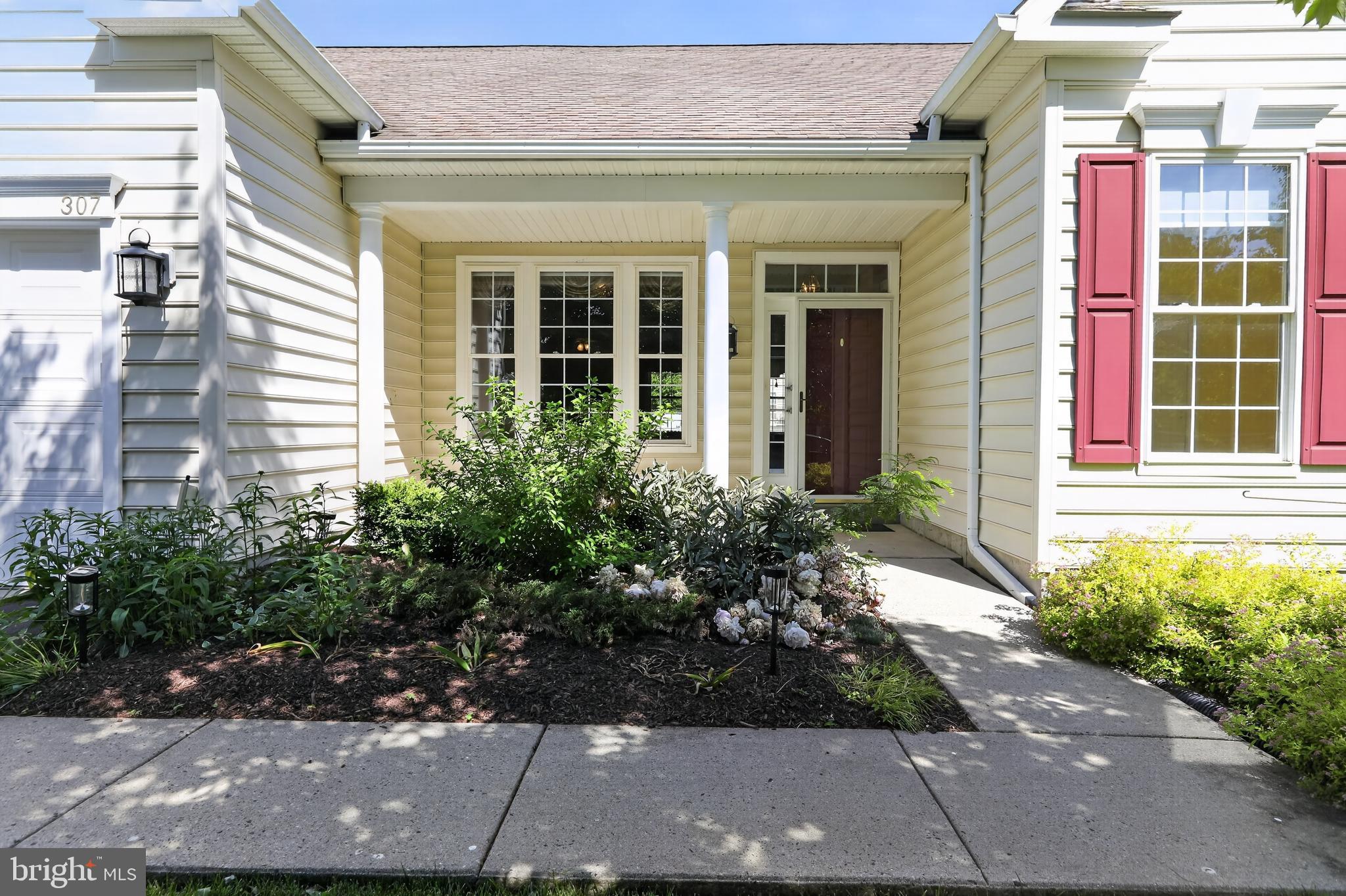 Welcome to 307 Sawgrass Court, a charming single-family home located in a desirable 55+ community and tucked away on a quiet cul-de-sac directly across from Honeybrook Golf Course. Offering the ease and convenience of one-floor living, this well-maintained 2-bedroom, 2-bathroom home combines comfort, community, and low-maintenance living in a beautiful setting.

Relax on the inviting front porch, the perfect place to enjoy your morning coffee and wave to neighbors passing by. Inside, you'll find beautiful hardwood floors that add warmth and character throughout the main living areas. The thoughtfully designed floor plan features a spacious walk-in pantry for exceptional storage and a bright sunroom/bonus room that provides the perfect space for reading, entertaining, hobbies, or a home office.

Outside, the flat yard offers plenty of room to garden, entertain, or simply enjoy the outdoors without the maintenance challenges of a sloped lot. Whether you're looking to downsize or embrace an active adult lifestyle, this home offers the perfect blend of comfort, convenience, and community.

Enjoy a low-maintenance lifestyle, peaceful surroundings, and a wonderful community atmosphere in this move-in ready home.