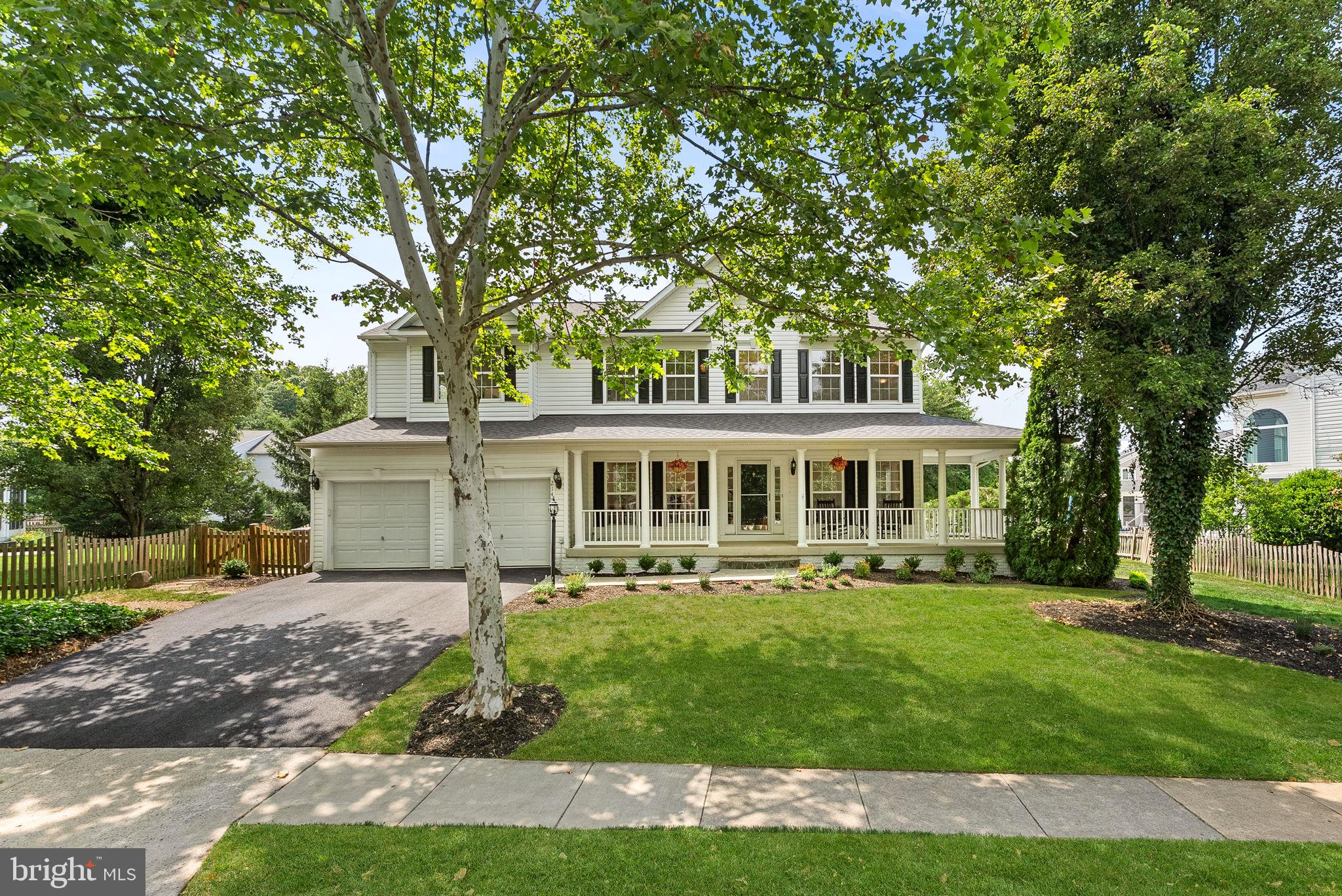 Rare Broadlands offering with true multigenerational living - this extensively remodeled 5-bedroom, 3.5-bath home includes two offices, two kitchens, two laundry areas, a fully finished lower-level executive suite, and over $350,000 in recent improvements. This level of flexibility and timeless charm is exceptionally hard to find in one of Ashburn's most sought-after neighborhoods.

The inviting wraparound front porch creates the perfect first impression and sets the tone for a home that has been thoughtfully updated from top to bottom. The main level welcomes you with spacious living and dining areas, a dedicated home office, fresh paint, updated flooring, and a beautifully remodeled kitchen featuring updated appliances, countertops, fixtures and finishes. Just off the kitchen, step out onto the refinished covered deck overlooking the large private backyard. Upstairs, the spacious primary suite features new windows and a fully remodeled luxury bathroom, while three additional bedrooms provide plenty of room for family and guests. The fully finished lower level, completed in 2024, is truly one of a kind and features a full second kitchen, separate laundry area, bedroom, full bathroom, spacious living area and second dedicated office. Whether used for multigenerational living, long-term guests, an au pair suite, additional entertaining space, or an income-earning rental opportunity, the possibilities are endless.

Major improvements include a new roof completely remodeled basement, updated kitchens and baths, new hardwood flooring and carpet, newly paved asphalt driveway, new back door, all new dimmable recessed lighting and fixtures, fresh interior paint and all new appliances. Additional updates include HVAC servicing and cleaning, deck refinishing, and numerous cosmetic and mechanical improvements throughout, making this a truly move-in ready home.

Conveniently located near shopping, dining, parks, community amenities, major commuter routes, and top-rated schools, this exceptional Broadlands property also includes the remainder of the year of Blue Sky lawn maintenance. This is a rare opportunity to own a turnkey home with incredible versatility and space for every stage of life.