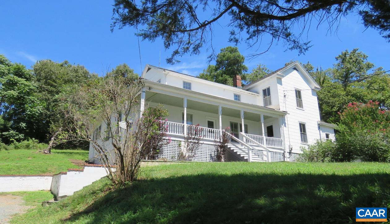 740 Canal St, the original farm house, 4 bedrooms and 3 baths, 2270 sqft on 2 acres to be surveyed out, is from the 1880's and had the history of taking in boarders coming and going from Scottsville is now seeking new Owners with vision! Come on out and take a look and Enjoy! the rest of your day checking out the Historical Downtown Scottsville, just down the road.
