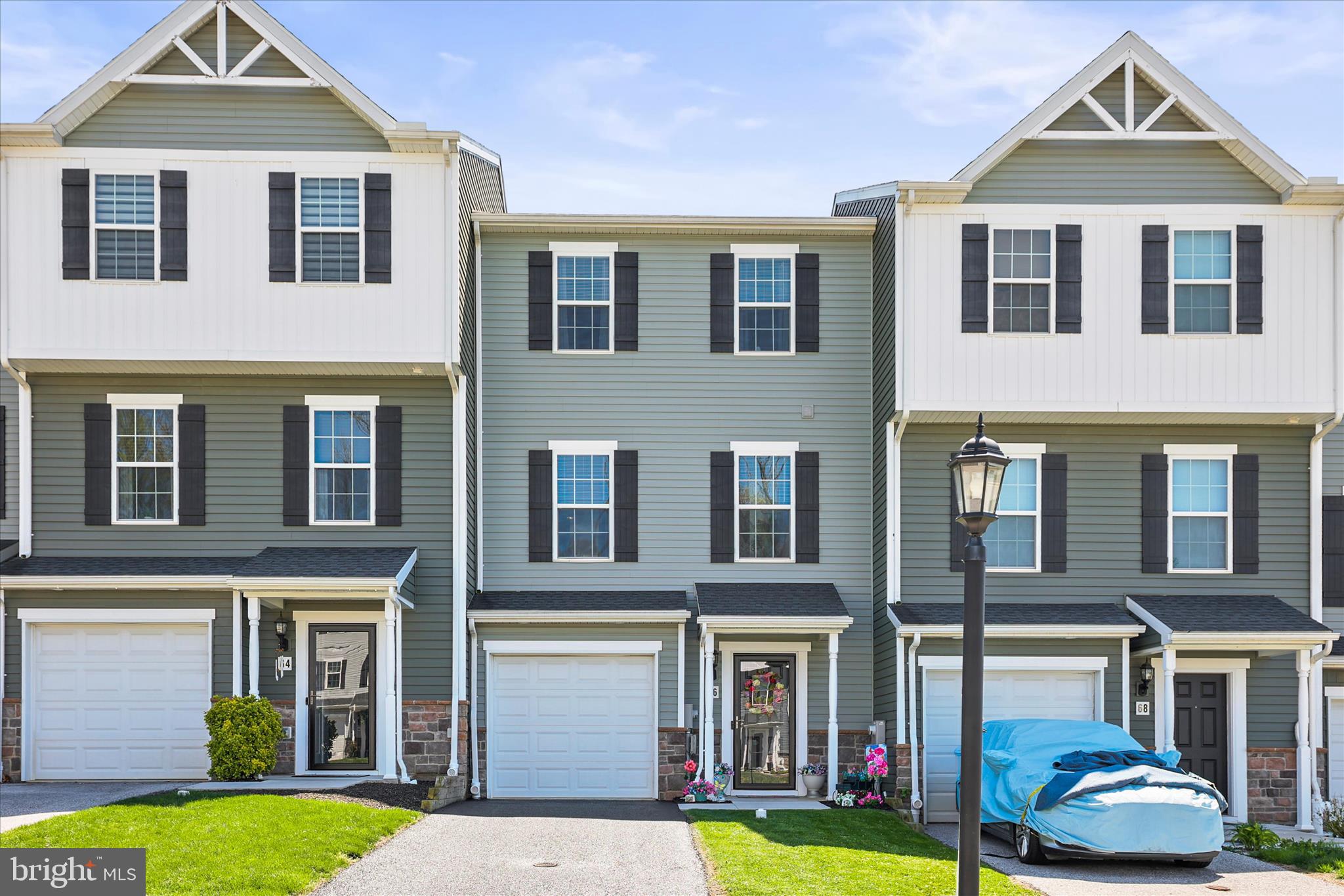 Beautifully maintained 6-year-old, 1700 sq. ft. townhome with a garage, featuring a bright open floor plan and modern finishes throughout. The first two levels offer durable luxury vinyl plank flooring. The kitchen includes plenty of cabinetry and a center island, perfect for cooking and entertaining. This home offers 3  bedrooms, 2½ baths, and a rough-in for an additional bath in the lower level. The beautifully finished walk-out lower level provides extra living space and flexibility. Enjoy outdoor living with a deck off the upper level and a patio below, along with a fully fenced yard.  Plenty of overflow parking nearby and there’s even parking available for your trailer.  The South Hanover location is convenient for Maryland commuters.