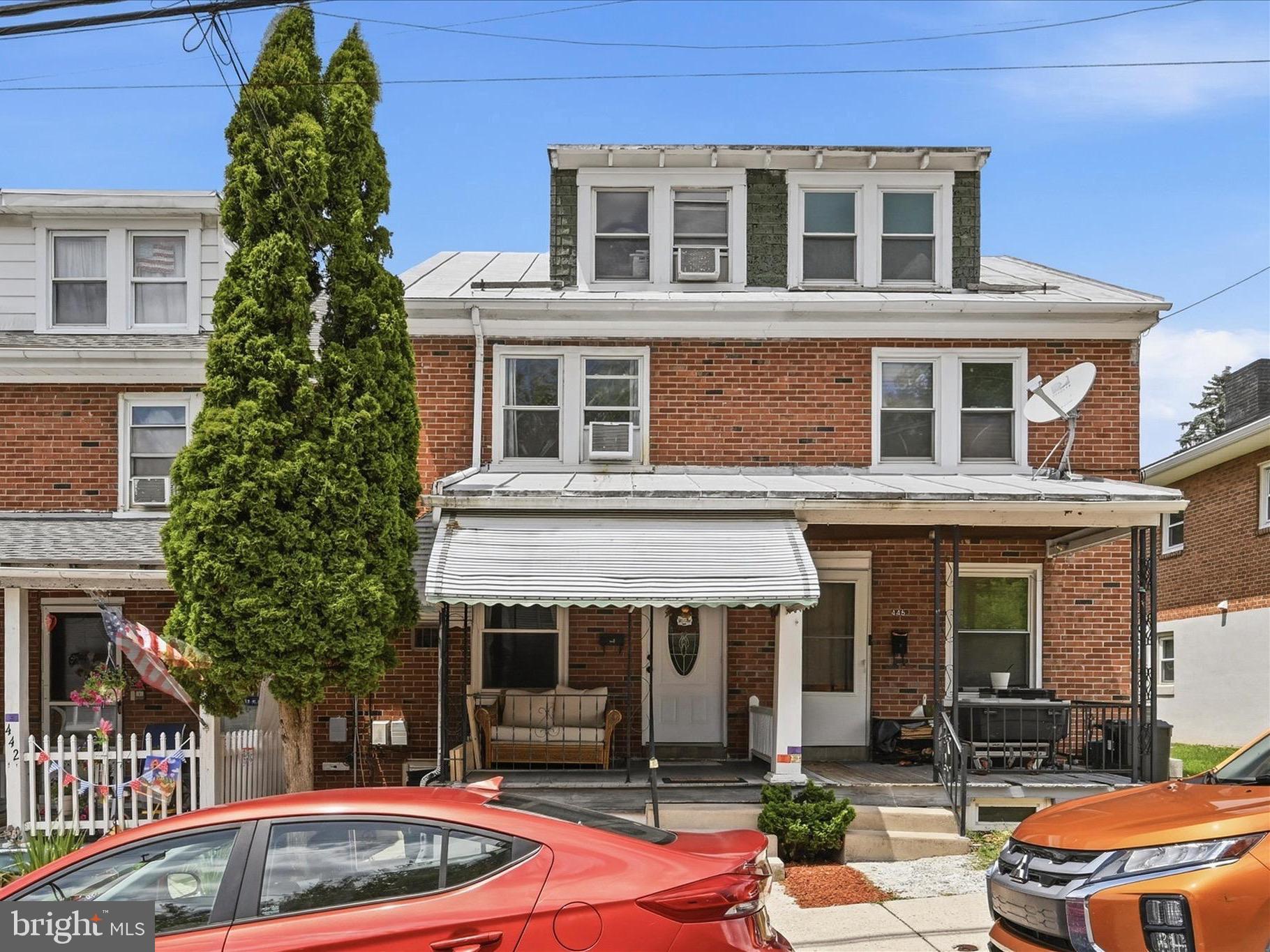 Full of character and charm, this brick townhome is located on a quiet section of Washington Avenue. Offering 1,148 square feet of living space, the home features three bedrooms, including a spacious third-floor attic bedroom that gives the home a unique and inviting feel.

A standout feature is the kitchen, which offers an abundance of counter space and cabinetry rarely found in homes of this size and price range. Whether you’re preparing family meals, entertaining guests, or simply appreciate having room to work, the kitchen provides both functionality and convenience.

Enjoy relaxing on the cozy front porch, rear porch, or second-floor balcony. The home also includes a full basement with plenty of storage space.

Comfortable, super efficient heating/cooling, and easy to maintain, this property is an excellent opportunity for  buyers seeking an affordable home with character, practical living space, and room to make it their own.