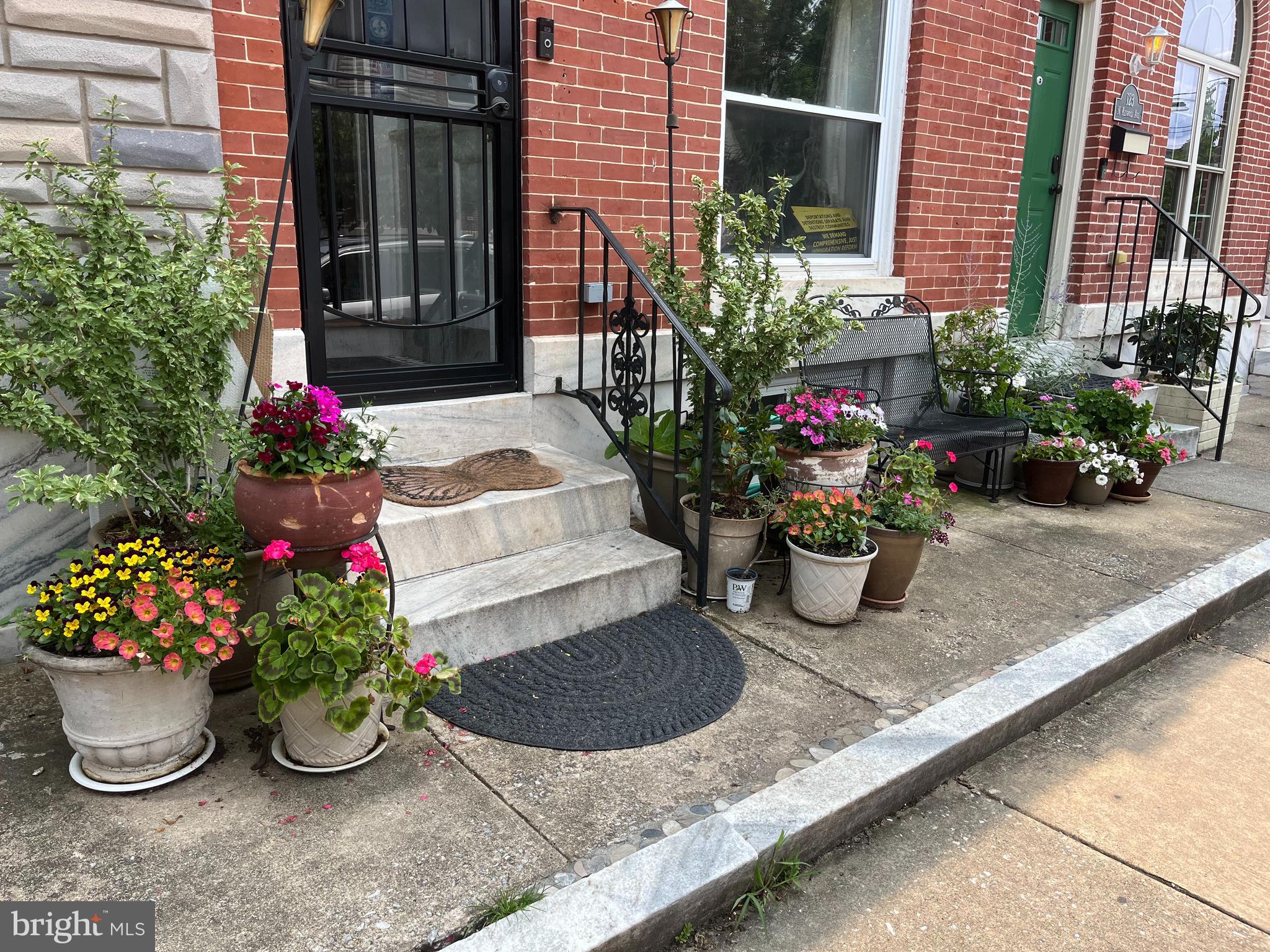 BASICS: Built 1920, 1425+sf, 2.5 bedrooms (inc office/nursery w/skylight) and 2.5 bathrooms, sunroom addition, bonus  room, laundry, closets and storage galore & fenced patio.

DELIGHTS: Original floors, woodwork; Ikea kitchen w/Corian, 5-b gas stovetop, DW, ice-maker and pantry; HVAC/heat pump and new roof in 2022. Plus great neighbors, gloriously park, public trans downtown, public library—and Aldi’s, Fells Point, Canton and more nearby.

WHY THIS CITY-AREA?  
We wanted: 
AFFORDABILITY, 
GREEN SPACE, 
DIVERSITY, 
WALKABILITY,  
SAFETY.

Get these PLUS farmers markets; countless theater & music venues; Orioles & Ravens; an “aging in place" community (bookgroup); major hospitals; water taxi, the BSO, BMA, Artspace, film fest, etc.