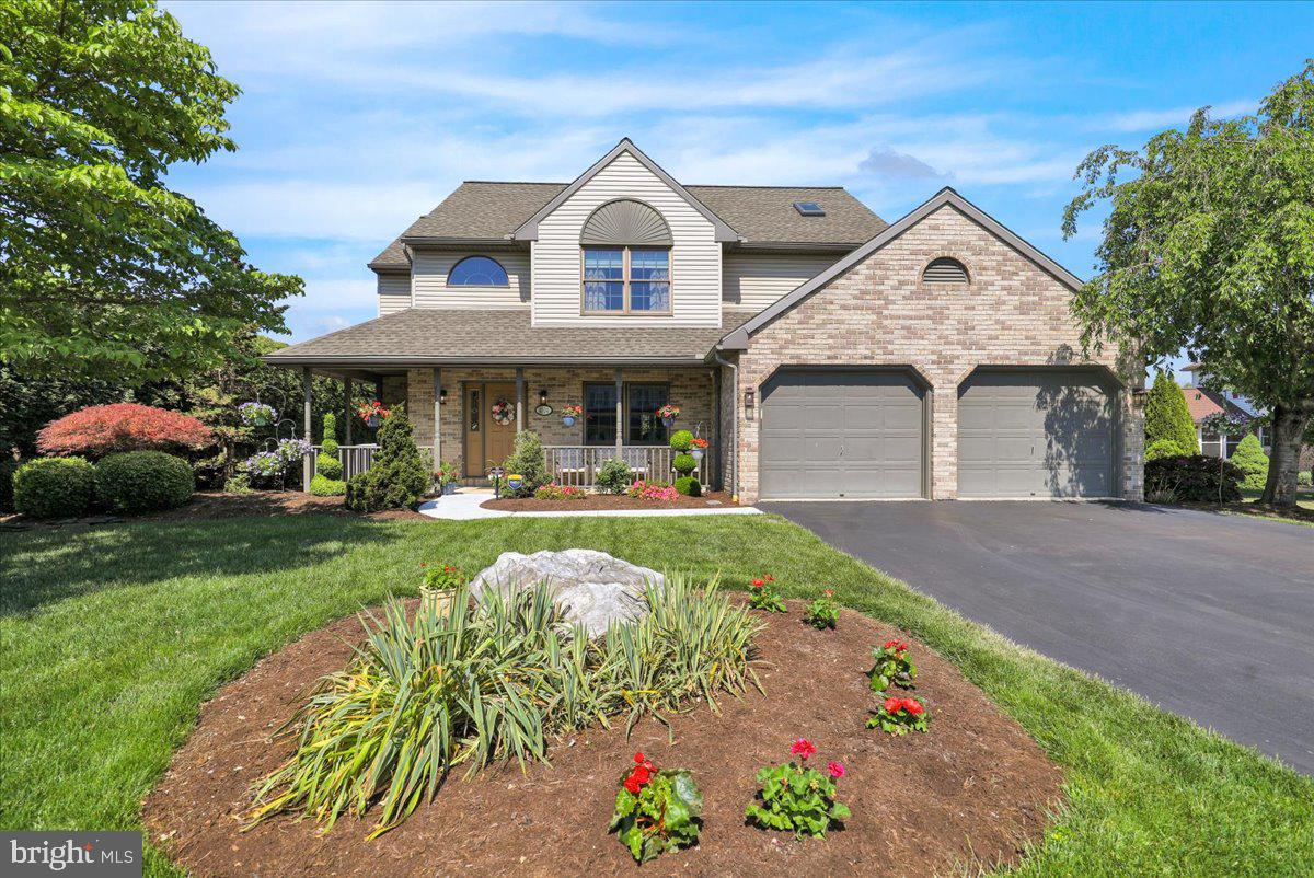 Welcome to 4324 Glenside Drive, an impeccably maintained two-story home in the heart of Muhlenberg Township offering approximately 2,200 square feet of beautifully appointed living space. From the moment you arrive, the home's exceptional curb appeal is evident with its manicured landscaping and inviting front porch.
Step inside to a  two-story tiled foyer that opens to a thoughtfully designed semi-open floor plan. The main level features a versatile living and/or dining area, a warm and inviting family room with engineered hardwood flooring, crown molding, and a corner fireplace, as well as a stunning kitchen complete with cherry cabinetry, granite countertops, tile flooring, and stainless steel appliances. The adjoining dining area is highlighted by French doors leading to the expansive Trex deck, added in 2021, creating the perfect space for entertaining and outdoor gatherings. A convenient first-floor laundry room and powder room complete the main level.
Upstairs, the spacious primary suite offers a private retreat with its own full bath, walk-in closet, and a walk-out balcony, added in 2021, overlooking the peaceful backyard. Three additional bedrooms and a full hall bathroom provide ample space for family or guests.
This home has been thoughtfully updated and meticulously cared for throughout the years. Notable improvements include an oversized two-car garage, convenient Bilco access to and from the basement into the yard, roof and HVAC system replaced in 2015, a new water heater installed in 2020, water softener with reverse osmosis system, sump pump with battery backup, and a 10,000-watt whole-house generator. For added value, the appliances including the washer, dryer, and air compressor are all included with the sale.
Conveniently located just minutes from major commuting routes, shopping, dining, and schools, this move-in-ready home is one you won't want to miss. Join us for the Open House on Saturday, June 13, from 12:00–2:00 PM and Sunday, June 14, from 1:00–3:00 PM.