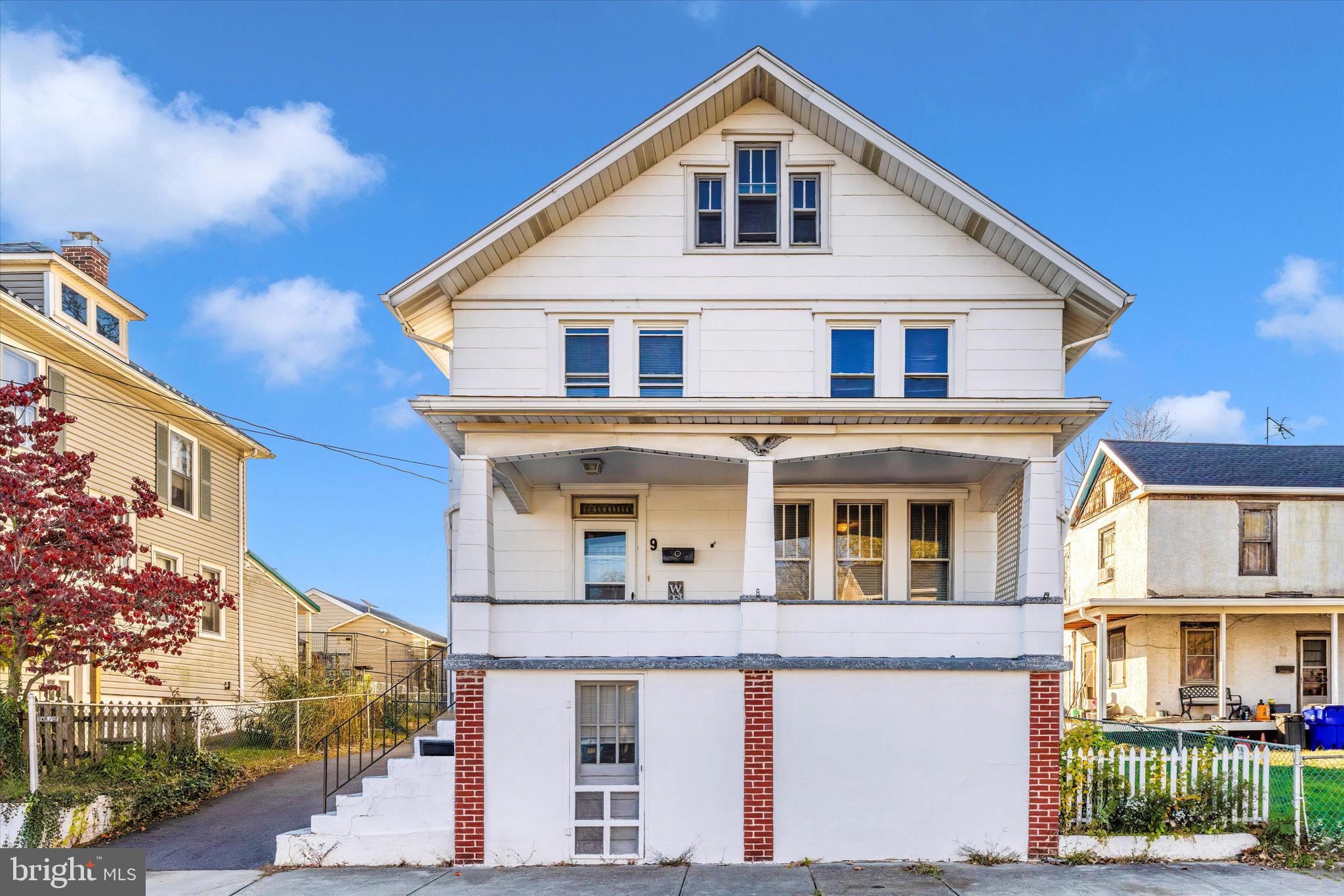 Welcome to this charming three-bedroom home in the heart of downtown Brunswick. Enjoy rich hardwood floors and classic woodwork throughout. Upstairs offers three spacious bedrooms, a cozy reading nook, and a large updated full bath with dual linen closets for added convenience. There’s more to discover: wide, sturdy stairs lead to a walk-up attic with flexible space—ideal for a fourth bedroom, office, or bonus room. The basement provides abundant storage, workshop potential, and space to finish if desired. Relax on the welcoming front porch or the rear screened-in porch with its new composite deck. A garage adds both parking and extra storage. Move-in ready, beautifully updated, and priced like a condo, this home is a fantastic opportunity to enjoy Brunswick living.