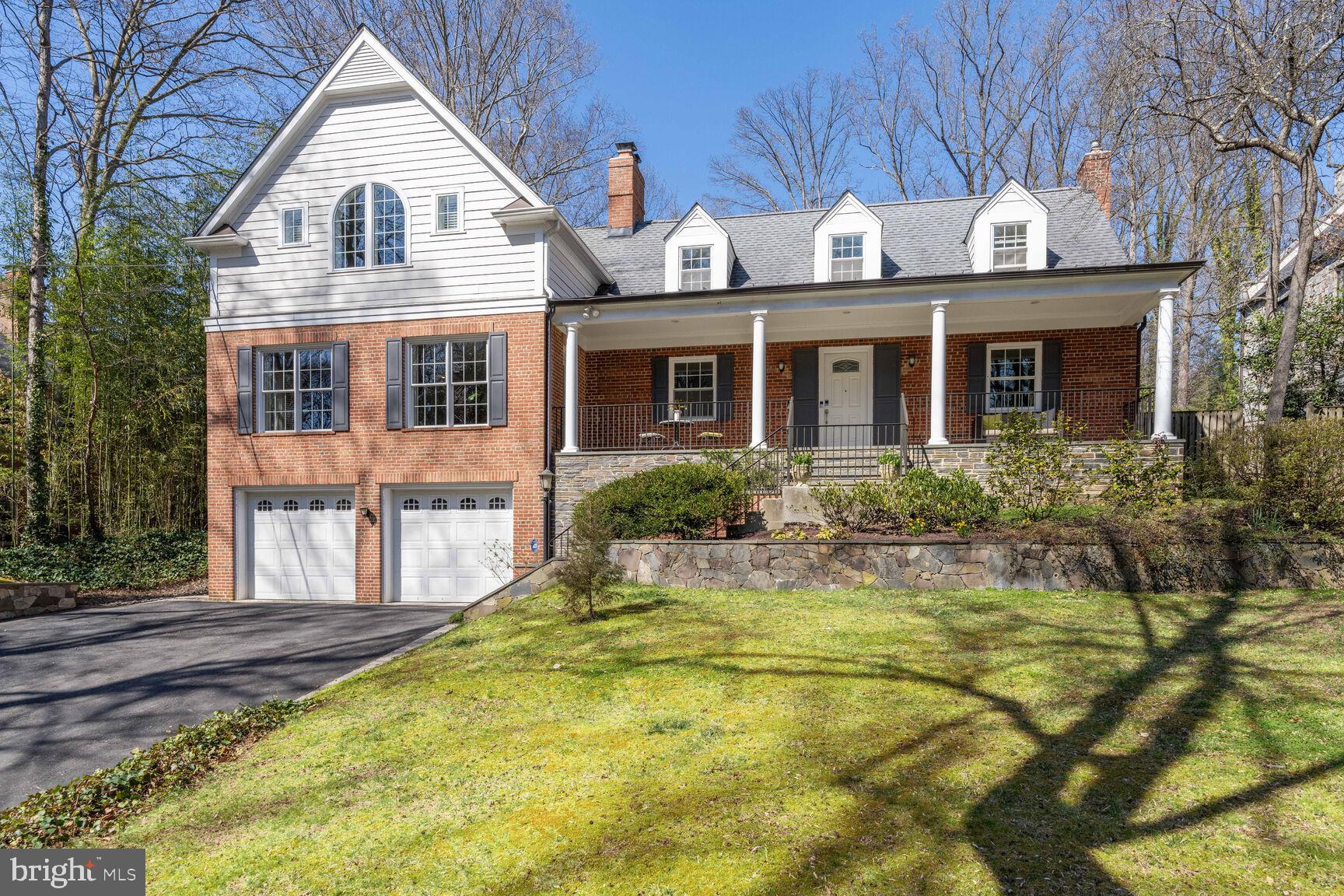 Introducing 6804 Broxburn Drive, a breathtaking residence in the coveted Bethesda neighborhood of Bannockburn Estates. Set on a 0.35-acre lot, this renovated and expanded 5-bedroom, 3-bathroom, 2-half-bathroom home offers over 5,276 +/- square feet of living space, providing an ideal space for both comfortable living and entertaining. The home boasts an incredible chef’s kitchen, a fabulous owner’s suite reminiscent of a page from Architectural Digest, as well as a main floor office and a bonus guest bedroom with a dressing area.

The slate front porch overlooks the front landscaped yard, adding to the home's charm. Perfect for your morning coffee! The main level showcases a seamless floor plan, featuring an inviting living room with a wood-burning fireplace, a separate dining room with a view of the backyard, a music room, and a spacious family room with a powder room, all wired with an indoor/outdoor sound system. Two staircases on each end of the house ensure a smooth flow between floors. 

The impressive chef’s kitchen includes a substantial island, a butler's pantry, Wolf stainless steel appliances, and an eat-in space that leads to the charming screened-in porch and patio, providing the perfect settings to enjoy the changing seasons and views of the fenced private grounds. Throughout the home, hardwood floors, custom lighting, tray ceiling, plantation shutters, newer windows, and crown molding add to the sophisticated ambiance. Additionally, the main level features a home office space and a bonus guest bedroom with a dressing area and bathroom. 

Upstairs boasts a luxurious primary suite with walk-in closet, custom windows, and spa-like bathroom, three additional bedrooms and one hallway bathroom.  A private deck complete with a hot tub offers a serene retreat.  Closet with hookups for a possible second laundry.

The lower level features a gym/yoga studio with a mirrored wall, a half bath, a laundry room with front-loading machines, wine storage for 168 bottles, a delightful recreation/playroom area, and access to a two-car garage and plenty of storage space. Additionally, this home is equipped with a generator, providing peace of mind throughout the year.

Conveniently located in the desirable Walt Whitman school cluster, this home is just minutes from Glen Echo Park and the C&O Canal hiking and biking trails, and offers easy access to I-495, Cabin John Parkway, and River Road. Don't miss the opportunity to explore this delightful gem!