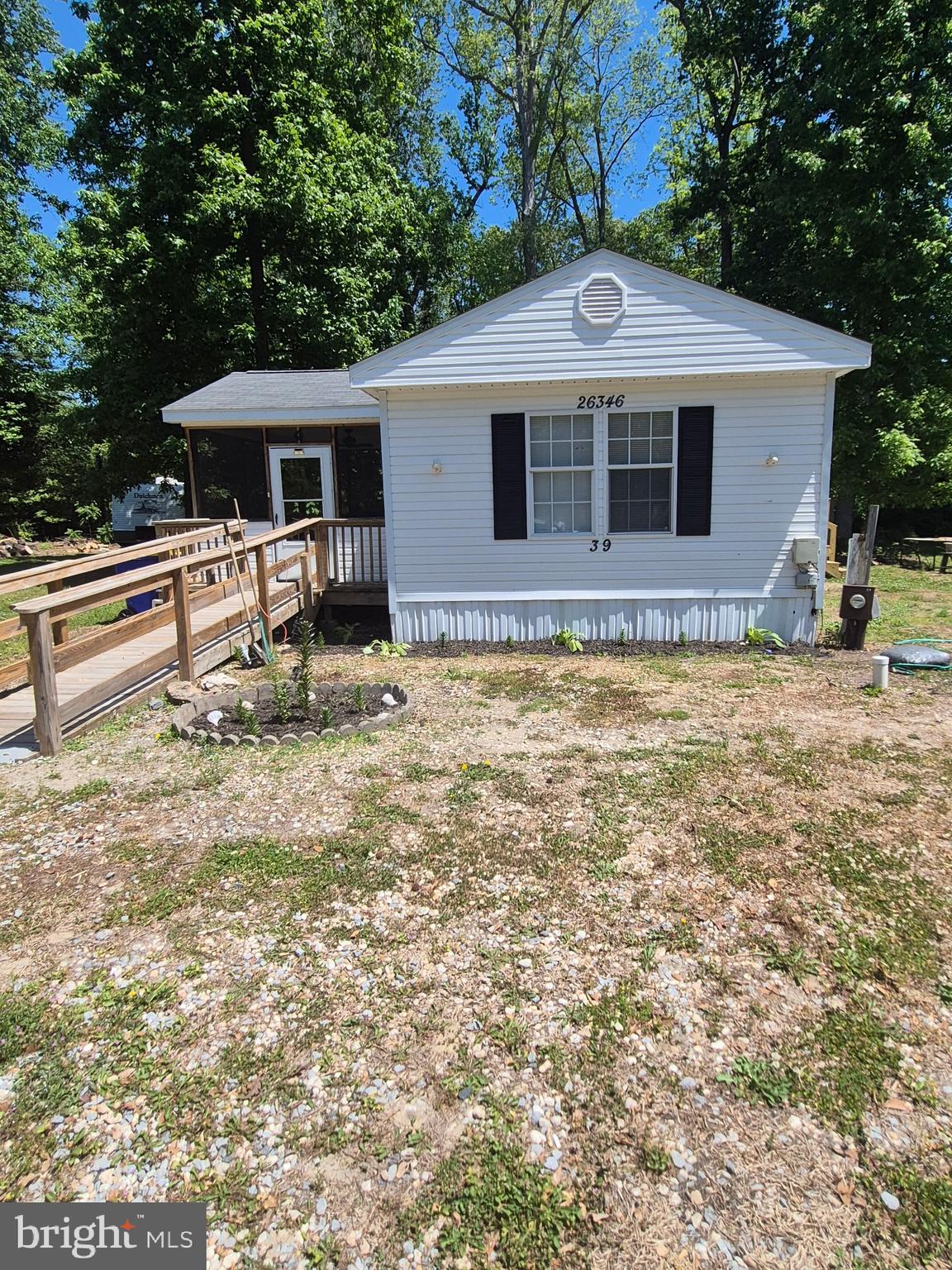 Nestled in the quiet community of Paradise Point, this charming 2-bedroom, 1-bath home offers quaint coastal living with updated vinyl flooring, newer countertops, a spacious back deck, and a large screened-in front porch perfect for relaxing. After a day at the beach, enjoy the convenience of the outdoor shower and three storage sheds, including one with electric.
Located just minutes from shopping, gas, grocery stores, and a variety of restaurants, the home is only 3 miles from White House Beach and within 30 minutes of Tanger Outlets Rehoboth Beach and the Rehoboth Beach Boardwalk. Schedule your showing today to see this quaint gem!