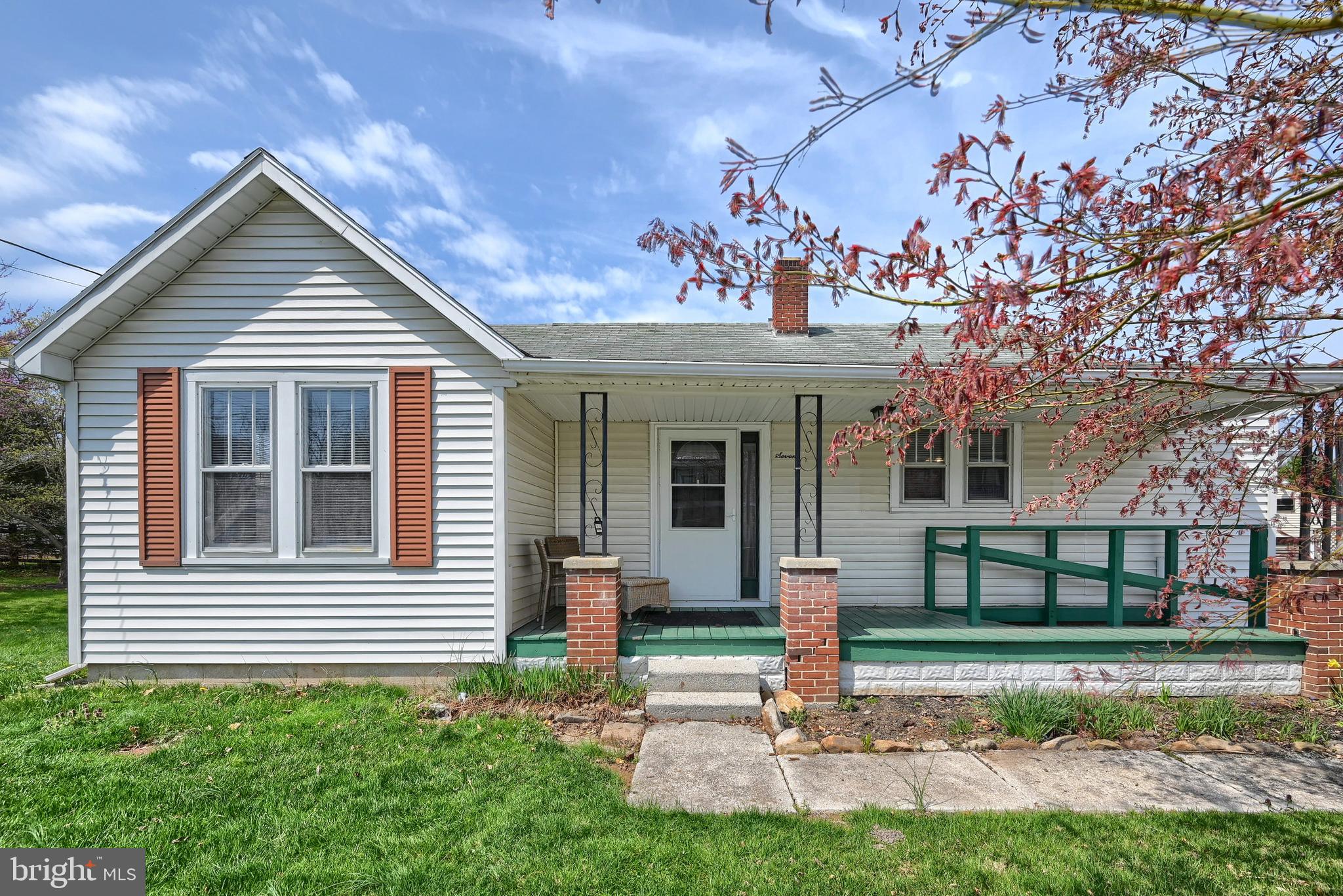 AFFORDABLE & ADORABLE RANCH HOME...THERE ARE 3 BEDROOMS PLUS A POSSIBLE 4TH (ALL ON THE 1ST FLOOR) OR THE "4TH" WOULD BE A PERFECT OFFICE OR PLAYROOM W/SLIDERS TO THE BACKYARD.  THE KITCHEN HAS WIDE LAMINATE PLANK FLOORING & INCLUDES ALL APPLIANCES.  YOU'LL LOVE THE FRESHLY PAINTED WOOD CABINETS (WHITE)  WHICH MAKES THE KITCHEN NICE & BRIGHT.  THERE IS A LARGE FAMILY ROOM OFF THE KITCHEN. THE WASHER & DRYER ARE ALSO INCLUDED AND ONLY ABOUT 4 YEARS OLD.  THE SELLER HAS REPLACED SOME THINGS, TOILET, SINK, FANS & DOORS*  GENEROUS LEVEL BACKYARD & DETACHED GARAGE.  EASY COMMUTER LOCATION FOR GETTYSBURG OR HANOVER AREAS.