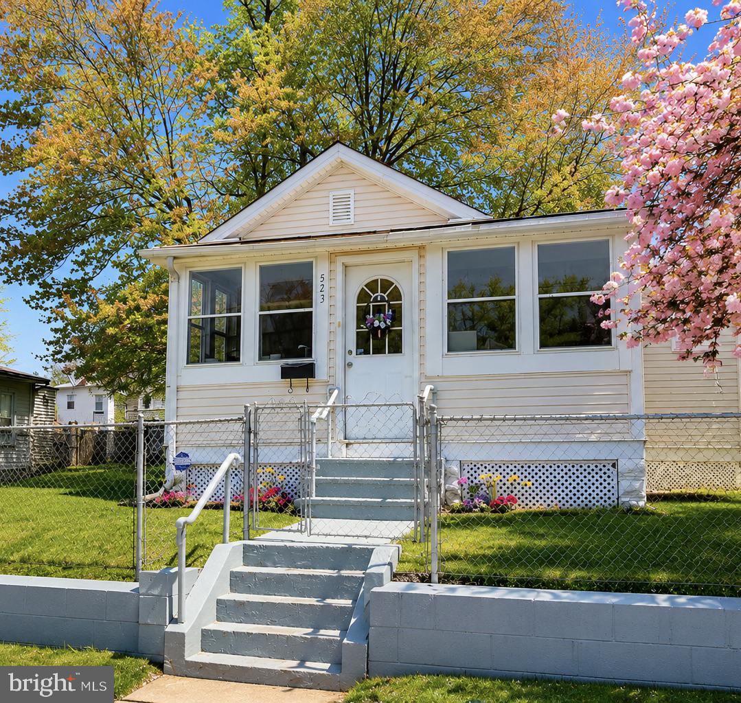 COMING SOON. Opportunity awaits! This 2BR, 2BA bungalow offers an enclosed front porch, spacious living and dining areas, an eat-in kitchen, rear porch, storage shed, and a generously sized fenced yard. Conveniently located just minutes from Washington, DC, with easy access to I-495, BW Parkway, MD-704, shopping, schools, public transportation, and other major commuter routes.  Property is being sold strictly AS-IS,  however seller is willing to provide a credit toward repair or replacement of the non-functioning central A/C system.  Ideal for first-time buyers looking to build equity or investors seeking their next opportunity.  Property is tenant-occupied through July 31 and is subject to Maryland Tenant Right of First Refusal requirements.  Showings are by appointment only and currently limited to weekends while occupied.  Contact agent today to schedule tour!