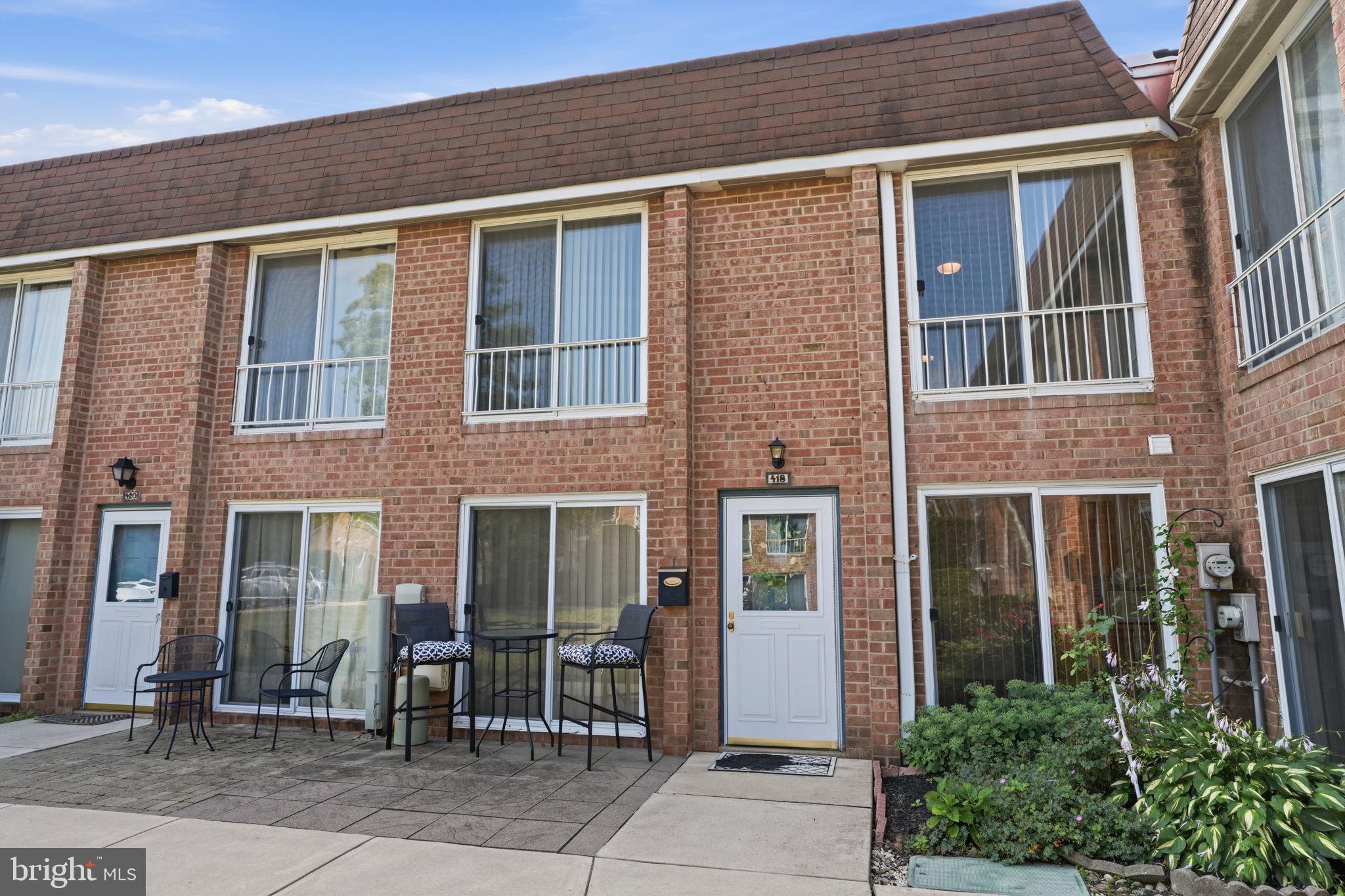 Welcome to this well maintained 2 bedroom, 1.5 bath end unit townhome, offering the perfect blend of convenience, and affordability in the heart of Bucks County. Whether you're a first time homebuyer, looking to downsize, or searching for a turnkey investment to add to your rental portfolio, this home is an exceptional opportunity. One of the standout features is the two dedicated parking spaces, providing everyday convenience for homeowners and guests alike. Enter through the private front patio and charming garden area into a bright and inviting living room filled with natural light, featuring plank flooring and a ceiling fan. The main level also includes an updated powder room and a spacious eat in kitchen with abundant cabinetry, gas cooking, nice appliances, and plenty of room for everyday dining. Upstairs, you'll find two generously sized bedrooms with large closets and ceiling fans, along with an updated full bathroom. Additional highlights include central air conditioning, a laundry and utility room with washer and dryer included, ample storage, and the added privacy of an end corner location.  Situated within a highly regarded school district and conveniently located near shopping, dining, parks, and major commuter routes, this home offers outstanding value in today's market. Do not miss your opportunity to own this move in ready home. Schedule your private showing today!
