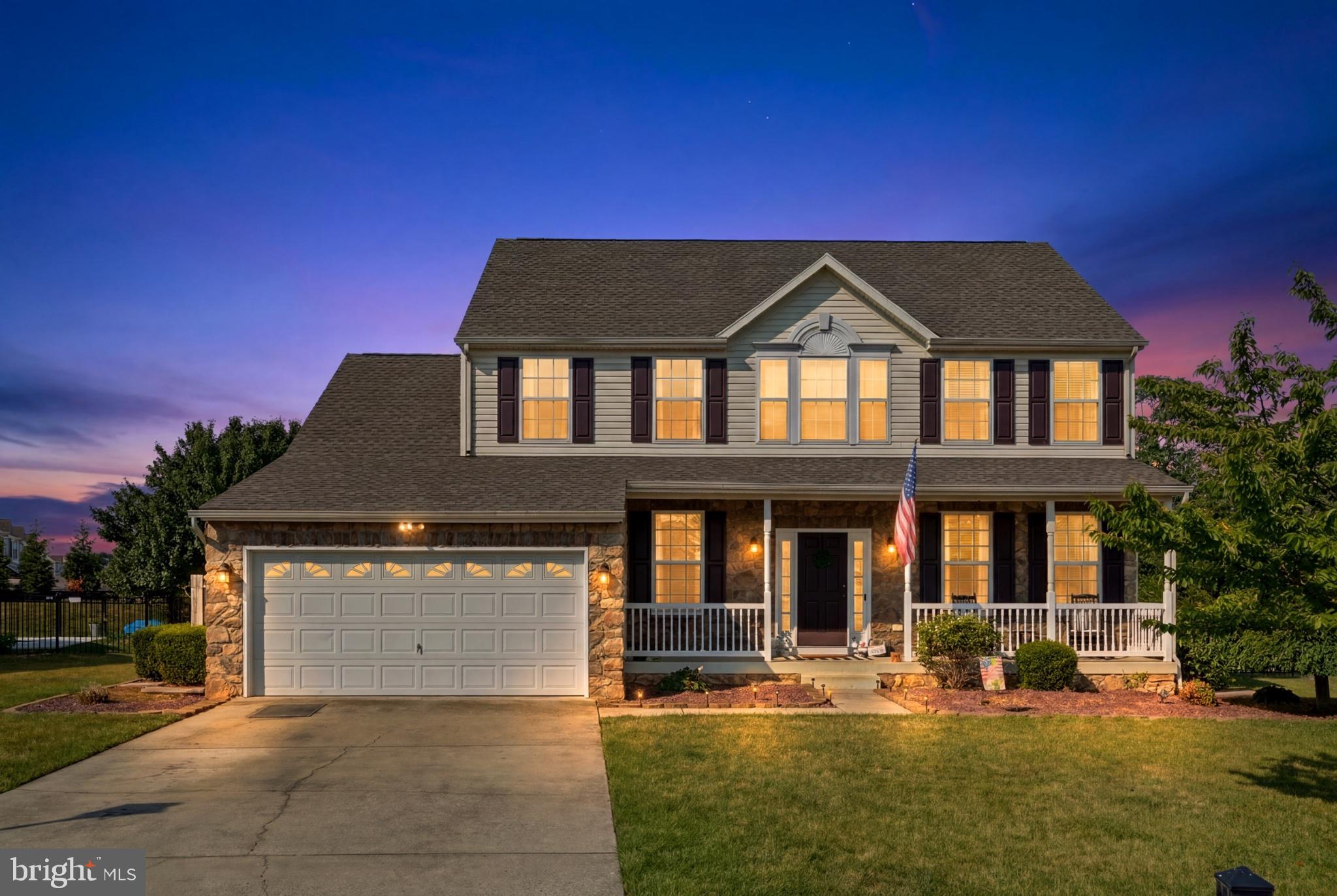 Welcome to 358 Brandenburg Drive, where timeless curb appeal, generous space, and thoughtful upgrades come together in one well-maintained home. Offering 3,690 square feet of finished living space, this 4-bedroom, 3.5-bath residence in the Potomac Station community provides a functional layout with multiple living areas and flexible-use space.
The main level features an inviting floor plan with abundant natural light, spacious living areas, and a family room centered around a gas fireplace. The kitchen includes granite countertops, ample cabinetry, and a practical layout suited for everyday use and entertaining.
Upstairs are four well-proportioned bedrooms, including a primary suite with walk-in closet and private bath.
The finished walkout lower level expands the living space with a large recreation room, full bathroom, wet bar, and an additional finished room suitable for office use, fitness, guests, or flexible needs.
Exterior features include a fully fenced backyard, playground equipment that conveys, and newly planted arborvitae along the rear fence line that will mature to provide additional privacy. The front porch offers additional outdoor living space, and the walkout basement provides direct backyard access.
Additional highlights include an electric vehicle charger installed in the garage on a dedicated subpanel, along with ample storage throughout the home. Convenient access to I-81, shopping, dining, schools, and Maryland commuter routes adds to the home’s accessibility.
This property offers a combination of space, functionality, and recent enhancements in an established residential community.