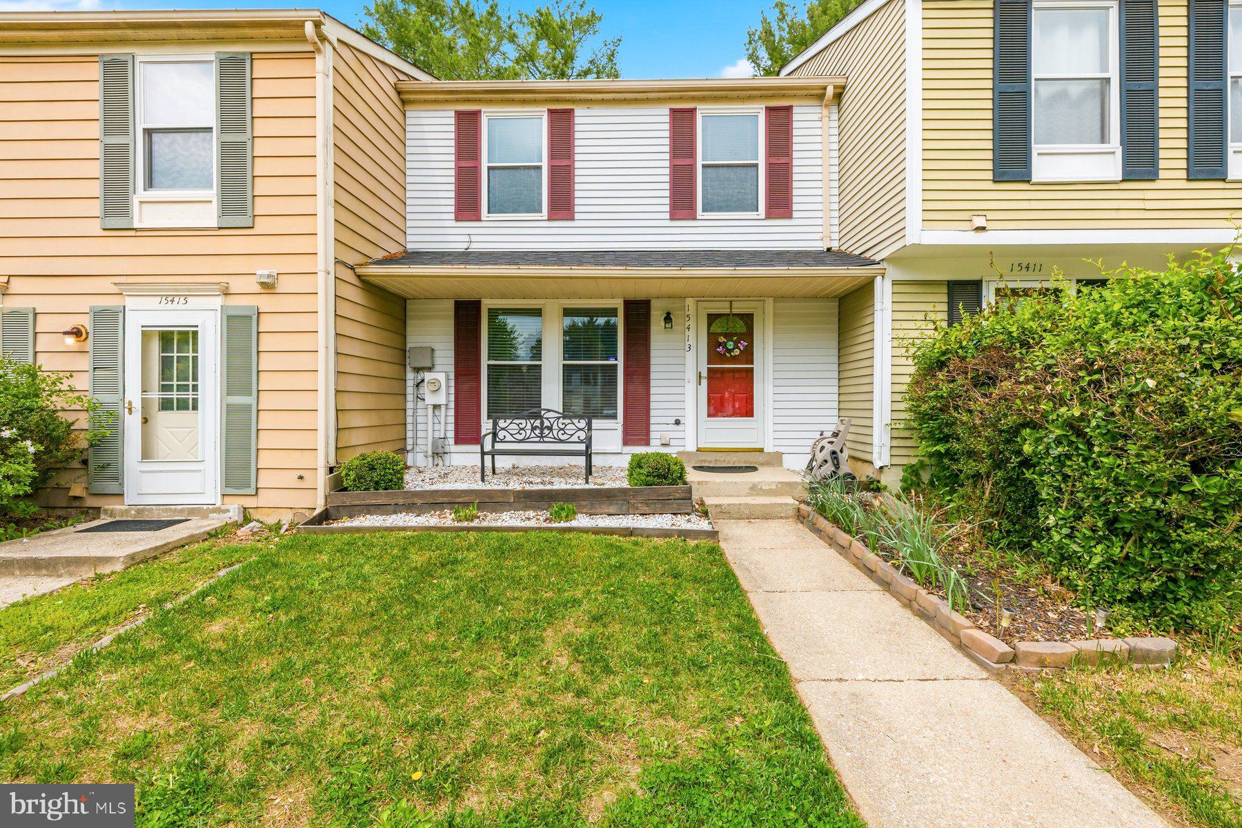 Welcome to this well-maintained 2-level home offering 2 bedrooms and 1.5 baths, featuring an eat-in kitchen with stainless steel appliances. The home also features a private fenced yard. Enjoy easy access to highways and nearby shopping, and it's located just a short distance from Allen Pond, Bowie Town Center, and local parks.