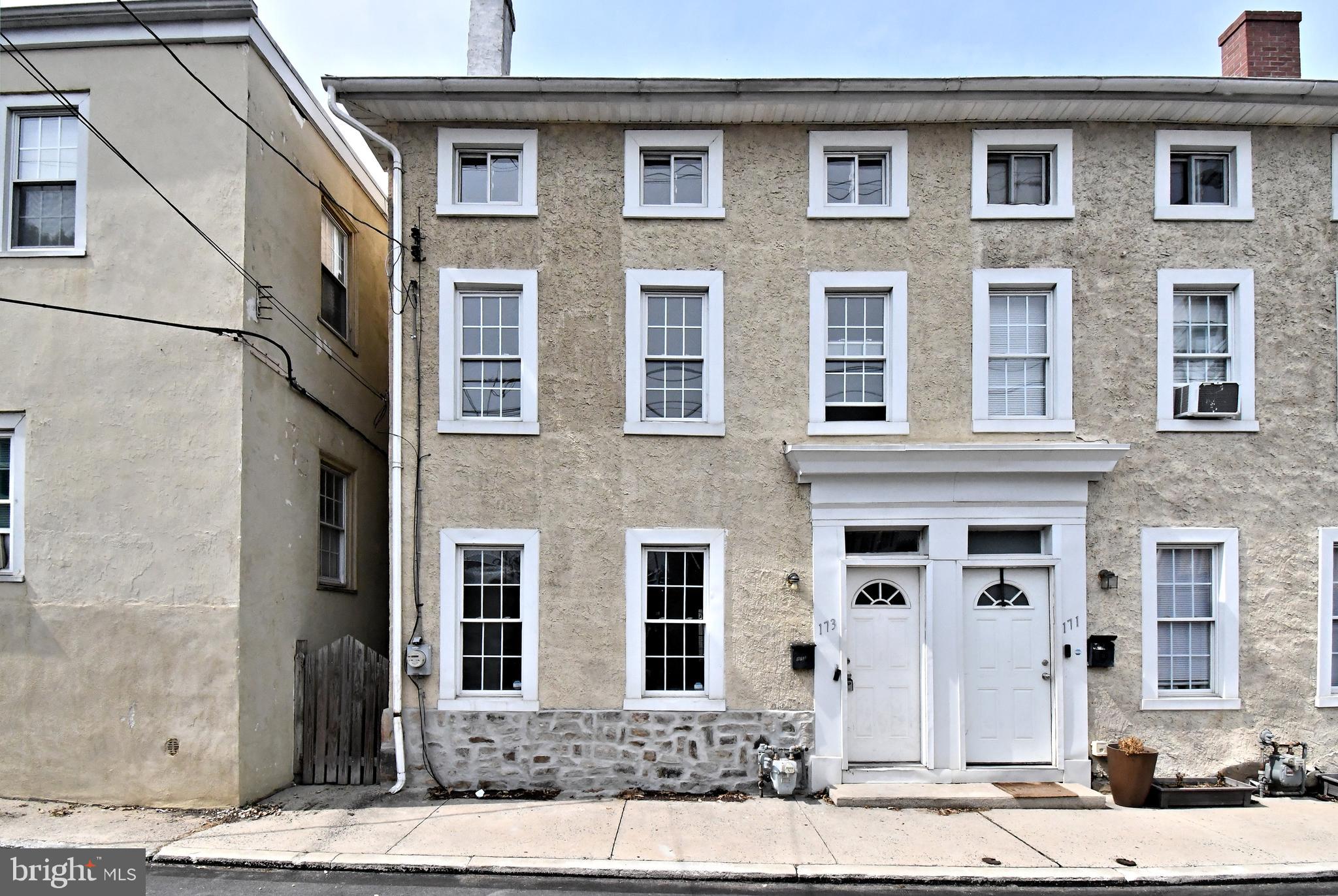 Designed with extra space for comfortable living! This downtown Phoenixville home with FOUR LARGE BEDROOMS and TWO and a HALF baths is now ready for YOU! Welcome to 173 Prospect Street, a beautifully refreshed 4-bedroom home nestled in the heart of downtown Phoenixville! Combining classic charm with modern updates, this move-in-ready home has been recently painted throughout and features beautifully refinished floors, creating a fresh, inviting atmosphere from the moment you step inside. The spacious layout offers four bedrooms, providing plenty of flexibility for family, guests, a home office, or hobby space. Natural light fills the home, highlighting its character while making each room feel warm and welcoming. Location is everything, and this home delivers! Just a short walk from Phoenixville's vibrant Bridge Street, you'll enjoy easy access to award-winning restaurants, breweries, coffee shops, boutique shopping, the Colonial Theatre, Reeves Park, the Schuylkill River Trail, and the many festivals and community events that make Phoenixville one of the most desirable places to live in Chester County. Whether you're looking for your next home or an opportunity to be part of this thriving community, 173 Prospect Street offers the perfect combination of space, updates, and an unbeatable downtown location. Don't miss your chance to own a home in one of the region's most sought-after towns! Located in the heart of downtown Phoenixville, this home embraces the walkable lifestyle. While the property does not offer off-street parking there is unlimited parking in a nearby Prospect Street Phoenixville Borough Lot. (Buyer to verify permit requirements with the Borough).