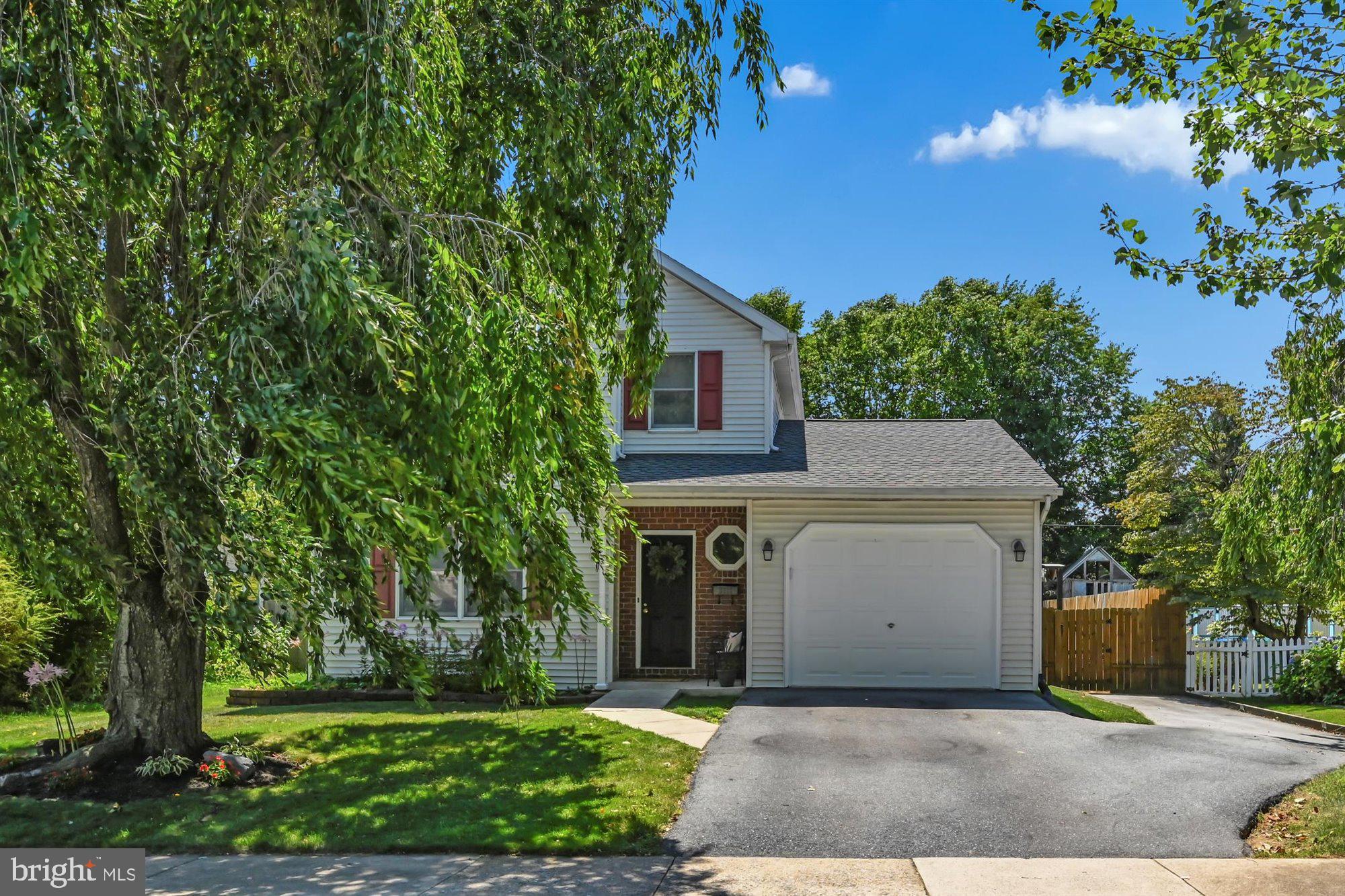 Move right into this Camp Hill Borough 4-Bedroom charmer just in time for the start of school.  All updates and upgrades have been done: new glazed porcelain flooring, granite countertops, stainless steel appliances in Kitchen, new Main Bath with waterproof luxury vinyl plank floors, new tub and surround,  large Family Room addition with Primary Suite/Bath/Walk-in Closet, new roof, new HVAC, adorable Sitting / Breakfast Room off Kitchen with wood burning fireplace.  Finished Lower Level offers additional living space, storage and Laundry and poured concrete foundation.  Fully fenced in yard has fire-pit area, basketball court, deck with Jacuzzi that stays and two sheds for storage - a real outdoor oasis right in the middle of everything.  Plenty of space to park multiple cars either in the garage or off-street in the driveway.  This one has it all.