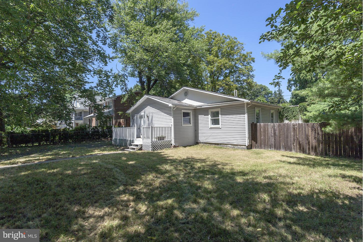 VALUE IS IN THE LAND. Build your DREAM home on this terrific 1/3-acre level corner lot in Glen Echo Heights! FANTASTIC location so close to downtown Bethesda, shops, Crescent Trail, C&O Canal, DC, community pool ++. Huge detached garage great for future studio/workshop. House currently occupied/call LA before walking lot. Wood Acres/Pyle/Whitman! 3RD PARTY APPROVAL.