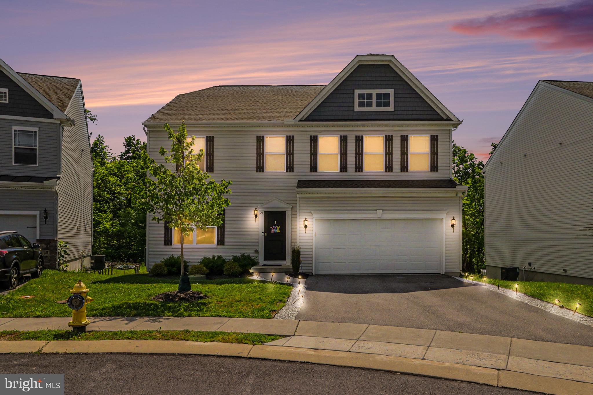 Welcome home to Crosby Court in Mechanicsburg, where space, comfort, and modern style come together in one beautifully maintained property tucked away on a quiet cul-de-sac. Offering over 2,800 square feet above grade plus a fully finished basement, this spacious 4-bedroom, 3.5-bath home provides the kind of flexible living space that today’s buyers are searching for. From the moment you step inside, you’ll appreciate the fresh feel created by the newer paint and updated flooring throughout the main level. The bright and open layout offers generous room sizes, multiple gathering spaces, and a seamless flow that works perfectly for both everyday living and entertaining. The kitchen opens nicely into the dining and living areas while offering abundant cabinetry, workspace, and a functional center island setup. Upstairs, the oversized primary suite features an impressive layout with a large en-suite bath complete with dual vanities and a spacious walk-in shower. The additional bedrooms provide comfortable space for family, guests, or home office flexibility. One of the standout features of this home is the massive finished basement offering endless possibilities for a media room, recreation area, gym space, playroom, or additional entertaining setup. Step outside onto the large composite deck overlooking the backyard and tree-lined setting, creating a peaceful outdoor space to relax, host gatherings, or enjoy your morning coffee. Additional highlights include a 2-car garage, spacious room dimensions throughout, and a location convenient to shopping, dining, parks, and major commuter routes while still feeling tucked away in a quiet neighborhood setting. This is the kind of home that offers the space people grow into and the layout buyers rarely want to leave. Better hurry to get your personal, up-close look at this beautiful home.