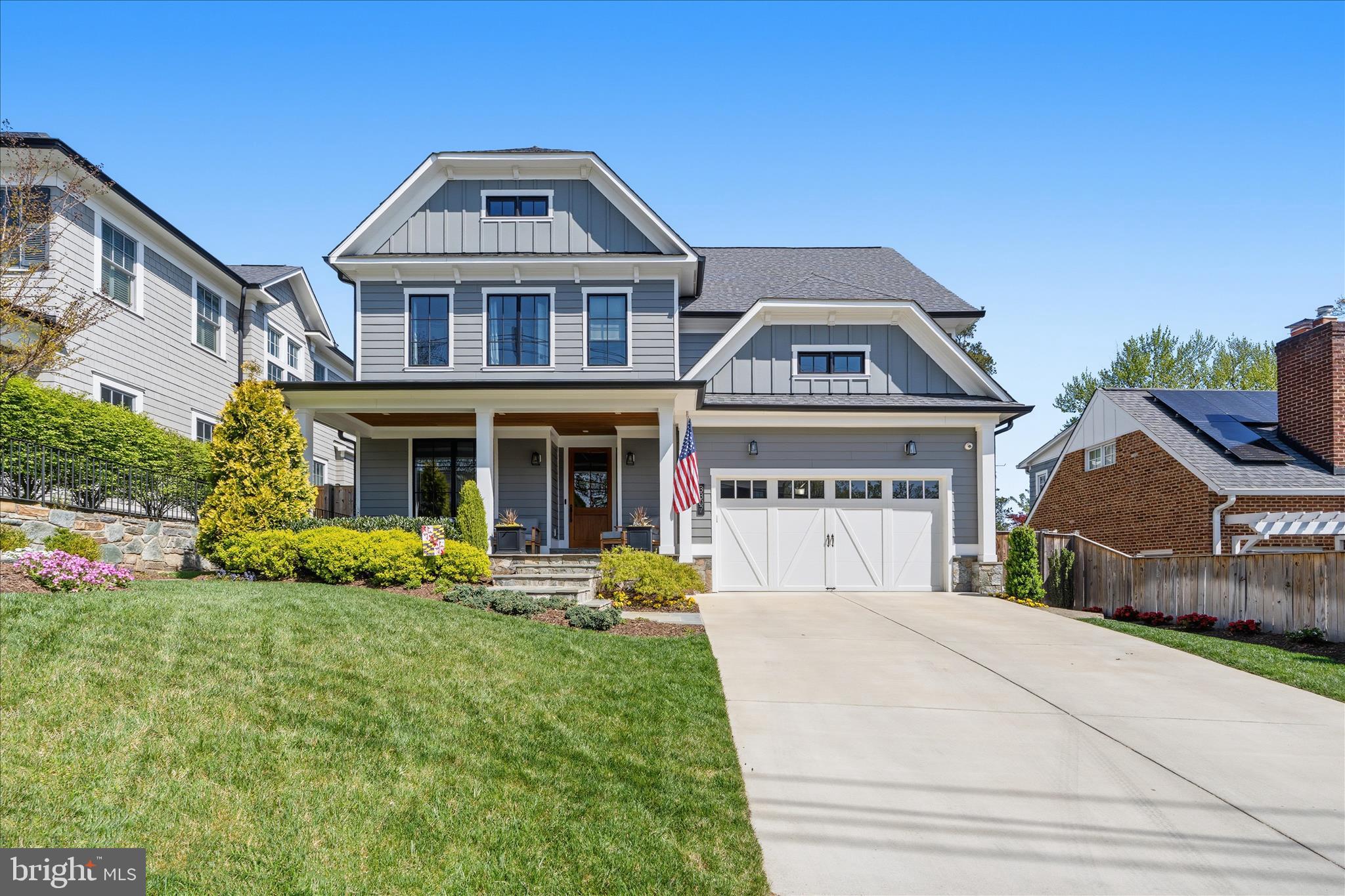 Nestled on a friendly, welcoming block -- this turn-key home is the rare architectural gem that seamlessly blends formal entertaining spaces with intimate daily life. Constructed in 2020 by renowned Mid Atlantic Custom Builders 3307 Cummings is the ideal blend of modern craftsmanship paired with timeless design. Spanning 5,200 sf of living space over four levels and  sited on a lush, private landscaped lot.

The main level, with a gracious foyer and open floor plan centers around a stunning gourmet kitchen -- the heart of the home. The kitchen's ample walk-in pantry with a sliding barn door is both charming and practical. Designed for both high-end entertaining and comfortable daily living, the kitchen flows into an inviting family room with a fireplace and stone hearth. Transitioning effortlessly between indoors and out, sliding pocket doors lead out to the screened-in porch with  fireplace—the ideal retreat for cozy autumn evenings or breezy summer afternoons. This level is further enhanced by an office with floor to ceiling windows, formal dining room with a custom accent wall, and a versatile private bedroom and full bath that can also serve as a play room, TV room or 2nd home office. A mudroom with storage cubbies, an
over-sized closet is adjacent to the 2-car garage.

The upper level has the breathtaking primary suite, a true light-flooded retreat featuring high ceilings, dual walk-in closets and an airy spa-inspired marble bath with double sinks and an oversized walk-in shower. Two additional bedrooms share a Jack & Jill bath and the ample guest room has an en suite full bath. The large laundry room on this level with storage and folding surfaces is the ultimate convenience. The expansive lower level with light broadens the home's footprint with a massive rec room and a fully equipped wet bar, creating the ultimate hub for movie night or social gatherings. This level also includes the 6th bedroom  with an en suite full bath (ideal for guests, an au pair or in laws),  a flexible bonus room currently used as a home gym (or can be used as the 7th bedroom), and an expansive storage room and utililty room.

Every corner of this property has been carefully curated to deliver a lifestyle of comfort and effortless style. From the high-end finishes to the intuitive flow of the floor plan it is a meticulously crafted home to meet the demands of modern life while maintaining a sense of classic Chevy Chase charm. Welcome home!