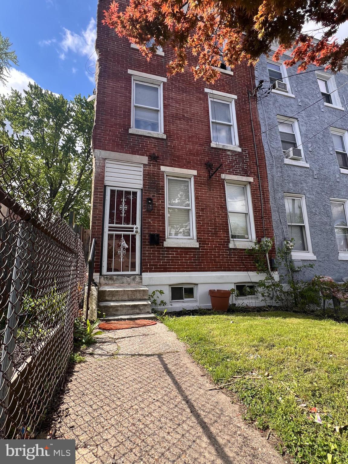 Great opportunity to own a three-story end rowhome in the vibrant East Falls region of Philadelphia. This is three story single family home has a beautiful set back, and ample backyard. This property has hardwood floors throughout with the kitchen and bathroom being fully-tiled. Property boasts over a thousand square feet. Currently being used as a rental property, but a perfect opportunity to begin a portfolio or make a house a home. Property has central airconditioning and a large backyard.