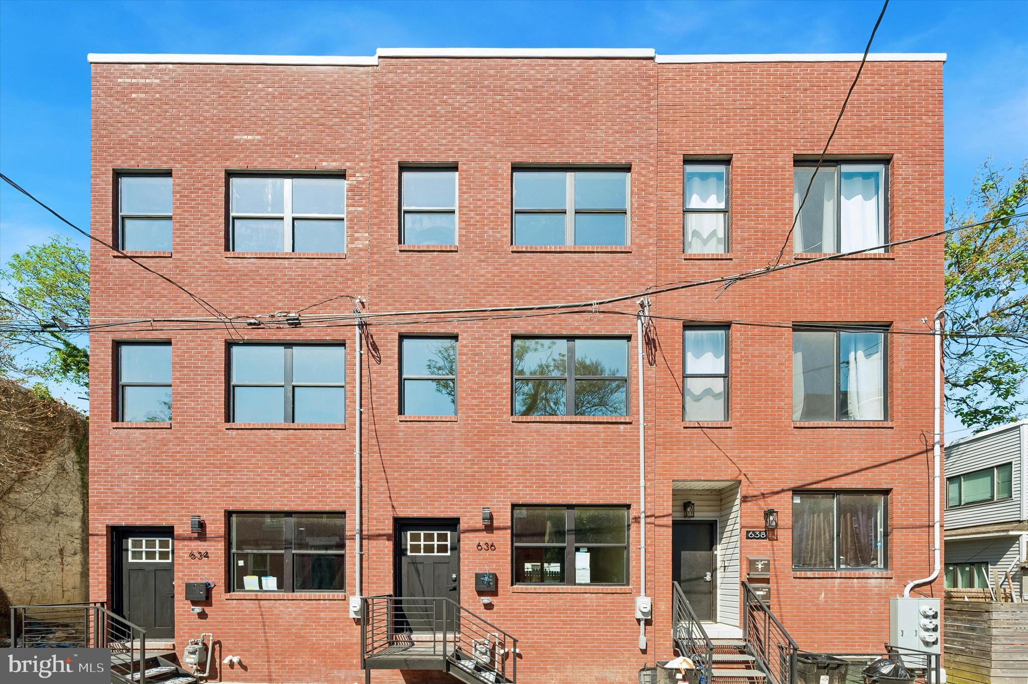 WELCOME TO 636 SHEDWICK ST – A TOP-NOTCH BRAND-NEW CONSTRUCTION IN THE HEART OF HOT UNIVERSITY CITY
THIS BEAUTIFULLY DESIGNED HOME OFFERS ALL THE LUXURY AMENITIES YOU COULD WANT — AT A MUCH MORE AFFORDABLE PRICE THAN MANY OTHER AREAS OF PHILADELPHIA. “ACTION SPEAKS LOUDER THAN WORDS” — ONCE YOU TOUR THIS PROPERTY, YOU’LL SEE THE SPECIAL ATTENTION GIVEN TO EVERY DETAIL OF THIS HOME.
THIS METICULOUSLY BUILT 3-STORY HOME FEATURES OVER 2,500 SQFT OF LIVING SPACE WITH 4 BEDROOMS, 3 CUSTOM BATHROOMS, A FULL BASEMENT, PRIVATE ROOF DECK, AND MORE!
ENTER THROUGH THE FRONT DOOR INTO A CONTEMPORARY OPEN-CONCEPT FLOOR PLAN FEATURING QUALITY HARDWOOD FLOORS, IMPECCABLE CROWN MOLDING, AND CUSTOM MILLWORK THROUGHOUT. THE STATE-OF-THE-ART KITCHEN IS A CHEF’S DREAM, COMPLETE WITH A LARGE ISLAND, HIGH-END STAINLESS-STEEL APPLIANCES, SOFT-CLOSE SHAKER-STYLE CABINETRY, AND BEAUTIFUL QUARTZ COUNTERTOPS.
THE LUXURIOUS BATHROOMS ARE APPOINTED WITH IMPORTED TILE AND RAINFALL SHOWERHEADS. THE PRIMARY SUITE PROVIDES A PEACEFUL RETREAT WITH AN EXTRA-LARGE BEDROOM, BEAUTIFUL BAY WINDOW, AND A GENEROUS WALK-IN CLOSET. DIRECTLY ABOVE, ENJOY YOUR OWN PRIVATE ROOF DECK WITH STUNNING 360-DEGREE VIEWS OF THE PHILADELPHIA SKYLINE — PERFECT FOR ENTERTAINING FAMILY AND FRIENDS.
RING VIDEO DOORBELLS ALLOW YOU TO SEE AND SPEAK TO GUESTS FROM THE COMFORT OF YOUR ROOF DECK — OR FROM ANYWHERE IN THE WORLD! THE HOME ALSO FEATURES A HUGE BACKYARD PERFECT FOR GRILLING, RELAXING, OR GATHERINGS.
A 10-YEAR TAX ABATEMENT IN PROCESS AND 1-YEAR BUILDER WARRANTY ARE INCLUDED FOR ADDITIONAL PEACE OF MIND.
LOCATION, LOCATION, LOCATION! THIS GORGEOUS HOME IS LOCATED IN ONE OF PHILADELPHIA’S HOTTEST GROWING AREAS — JUST MINUTES FROM DREXEL UNIVERSITY AND UPENN, AND AROUND THE CORNER FROM POPULAR RESTAURANTS AND SHOPPING INCLUDING SABRINA’S CAFÉ, ZAVINO, SHAKE SHACK, PARKS, THE SCHUYLKILL TRAIL, AND PLENTY OF PUBLIC TRANSPORTATION OPTIONS.
SCHEDULE YOUR PRIVATE SHOWING TODAY TO SEE THIS AMAZING HOME! THE LISTING AGENT HAS A FINANCIAL INTEREST
