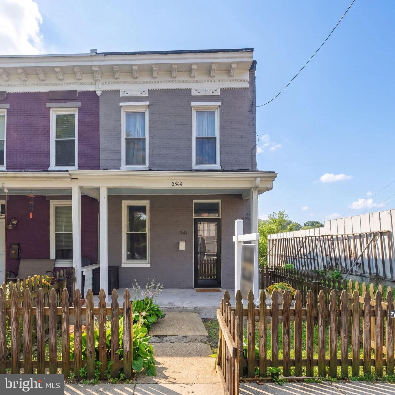 One block off The Avenue, this end-of-group home puts the best of Hampden right outside your door, with Catalog Coffee, the legendary Food Market, and the shops and bars of 36th Street a short walk away. Step inside and the kitchen steals the show: renovated with white shaker cabinets, granite counters, stainless and gas range, and a dramatic full-height exposed brick chimney, all with the kind of footprint Hampden rowhomes almost never offer. Rich hardwoods run through an open, light-filled main level and continue upstairs into two comfortable bedrooms, each kept comfortable year-round by ductless mini-splits. Grab your morning coffee at à demain, walk to dinner at The Duchess, and settle into one of Baltimore's most sought-after neighborhoods.