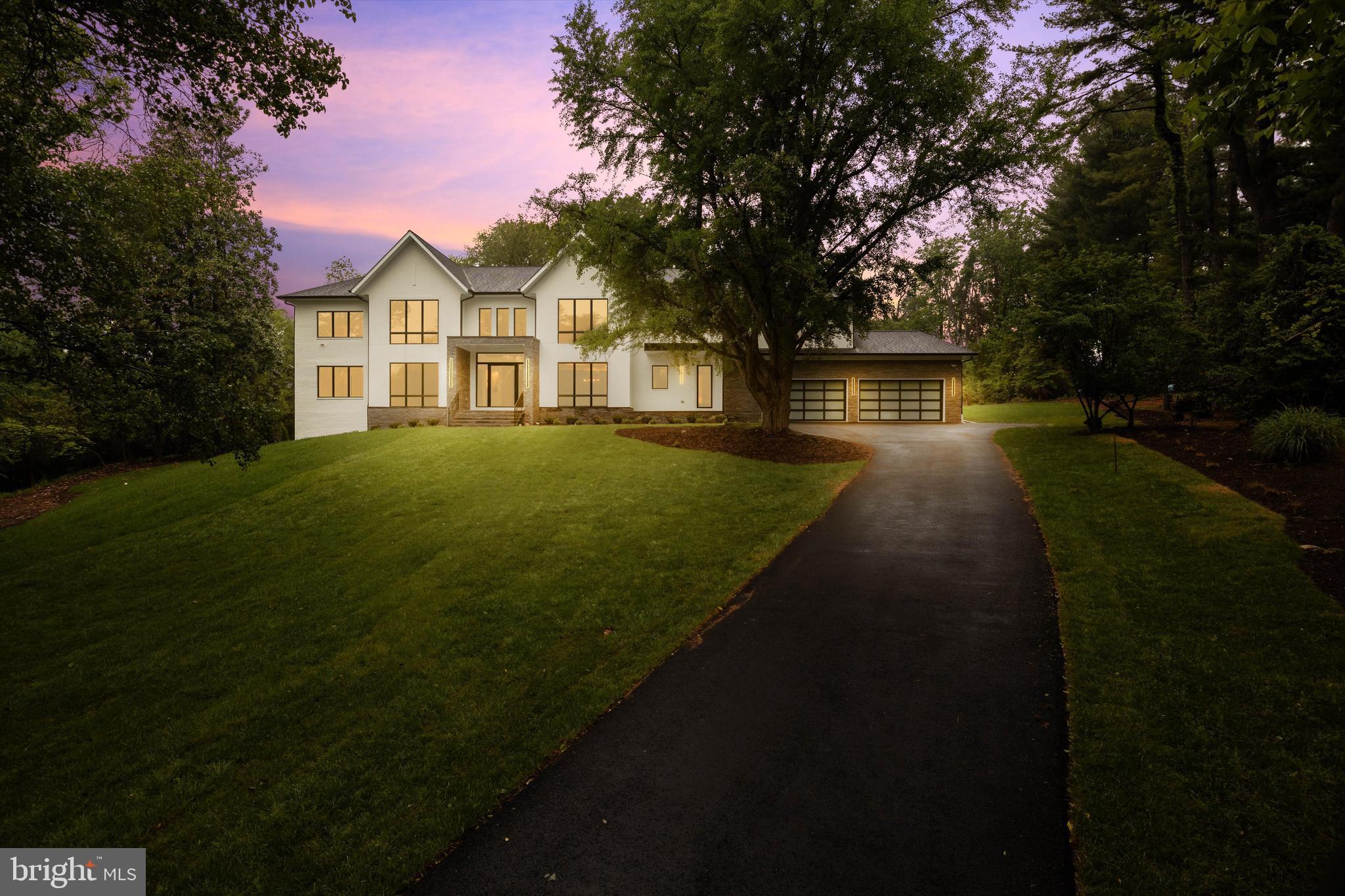 Welcome home to 1290 Berry Place, a luxurious New Construction estate by A.R Design Group with Interior Design by Hallstrom & Associates in the heart of Mclean, VA. This 11,180 square feet property is filled with stunning features and amenities built for entertaining. Enjoy a 4-car garage and private 1.5 acre lot for ultimate privacy and relaxation. Inside you will find 6 spacious bedrooms with massive double walk-in closets room and each bedroom has its own en suite full bath plus an additional 3 half baths throughout the home. The main level boasts a large catering kitchen as well as a first floor bedroom, perfect for visiting guests or family members who need quick access to the main living area. A movie theatre or golf simulator room adds an extra touch of class while the elevator ready option allows your family to enjoy every level of this expansive residence without worry over accessibility needs down the line. With plenty of space in the backyard on which to add a pool plus easy access to Tysons Corner, this magnificent property is truly ideal!